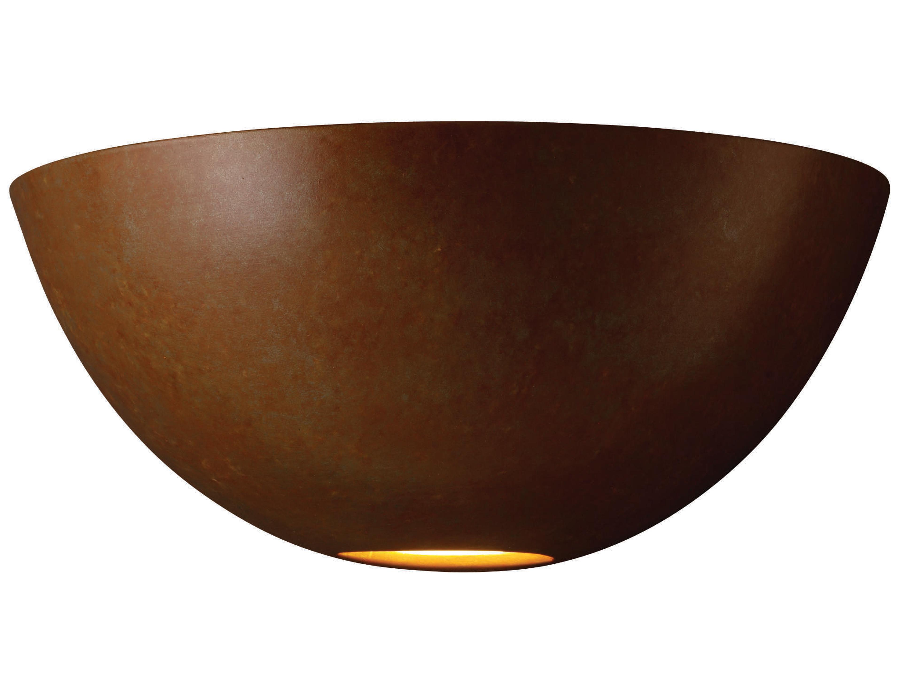 Justice Design Group Ambiance 1-Light White Wall Sconce