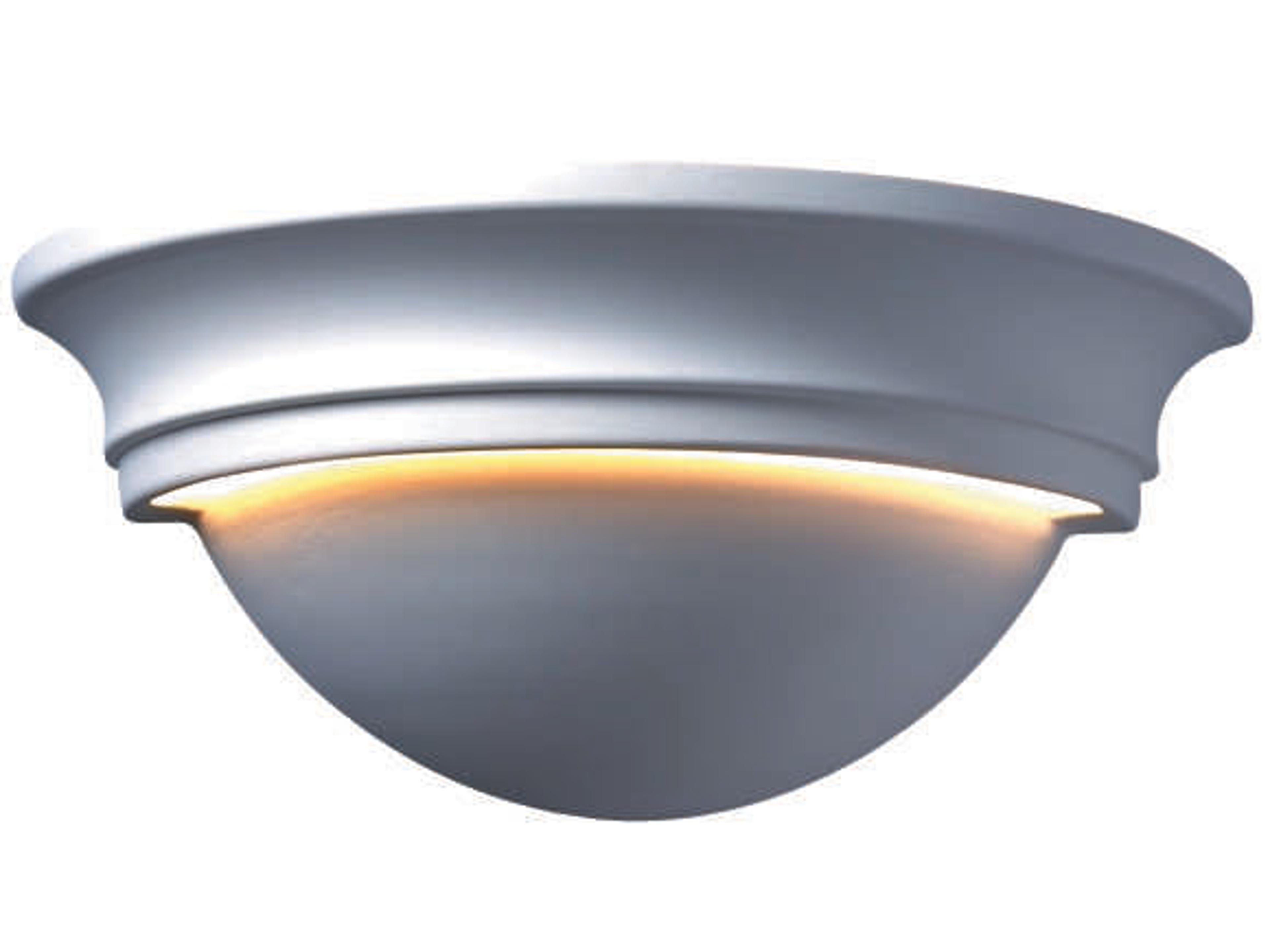 Ambiance 2-Light White Wall Sconce