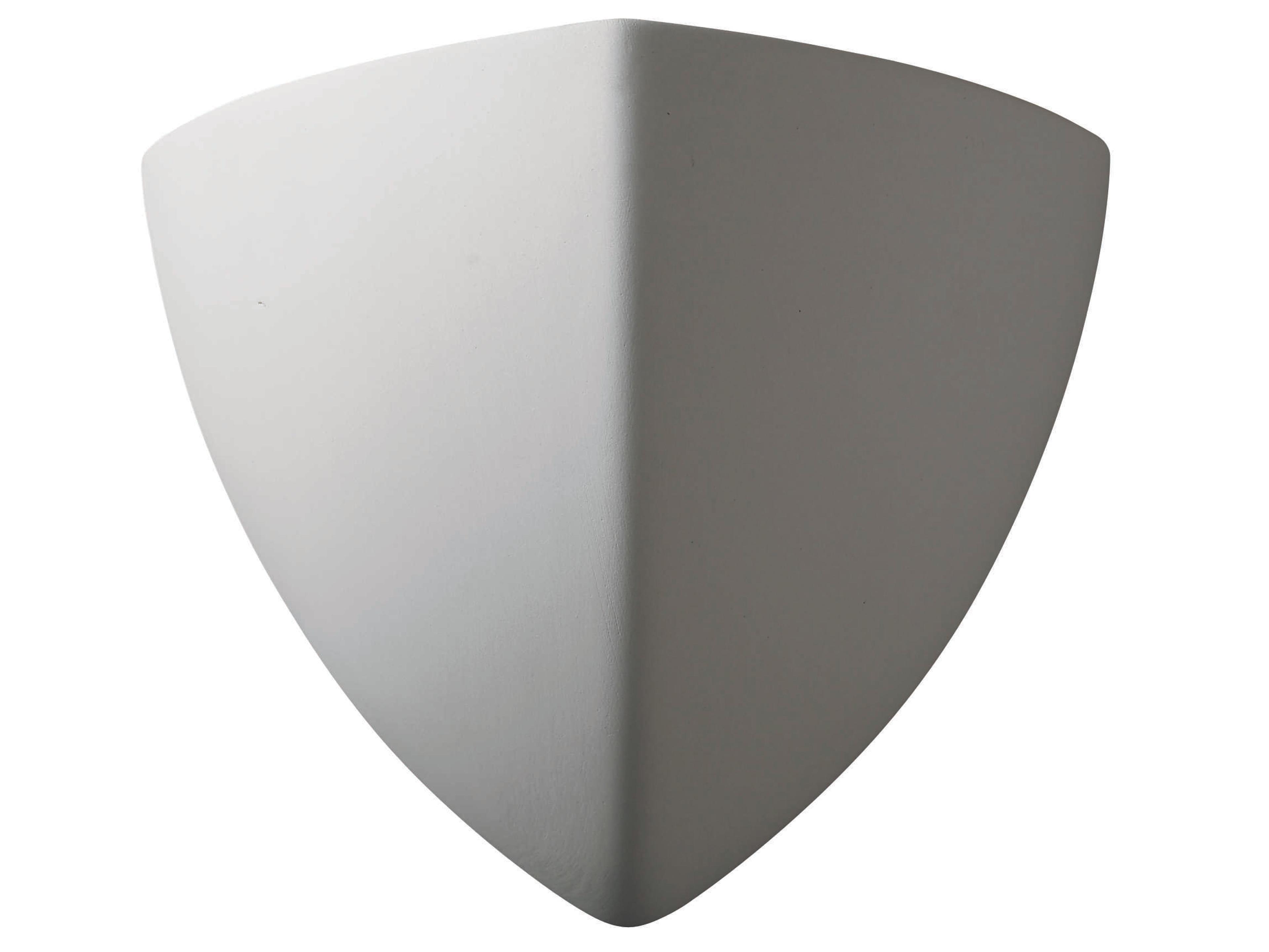 Ambiance 1-Light White Wall Sconce