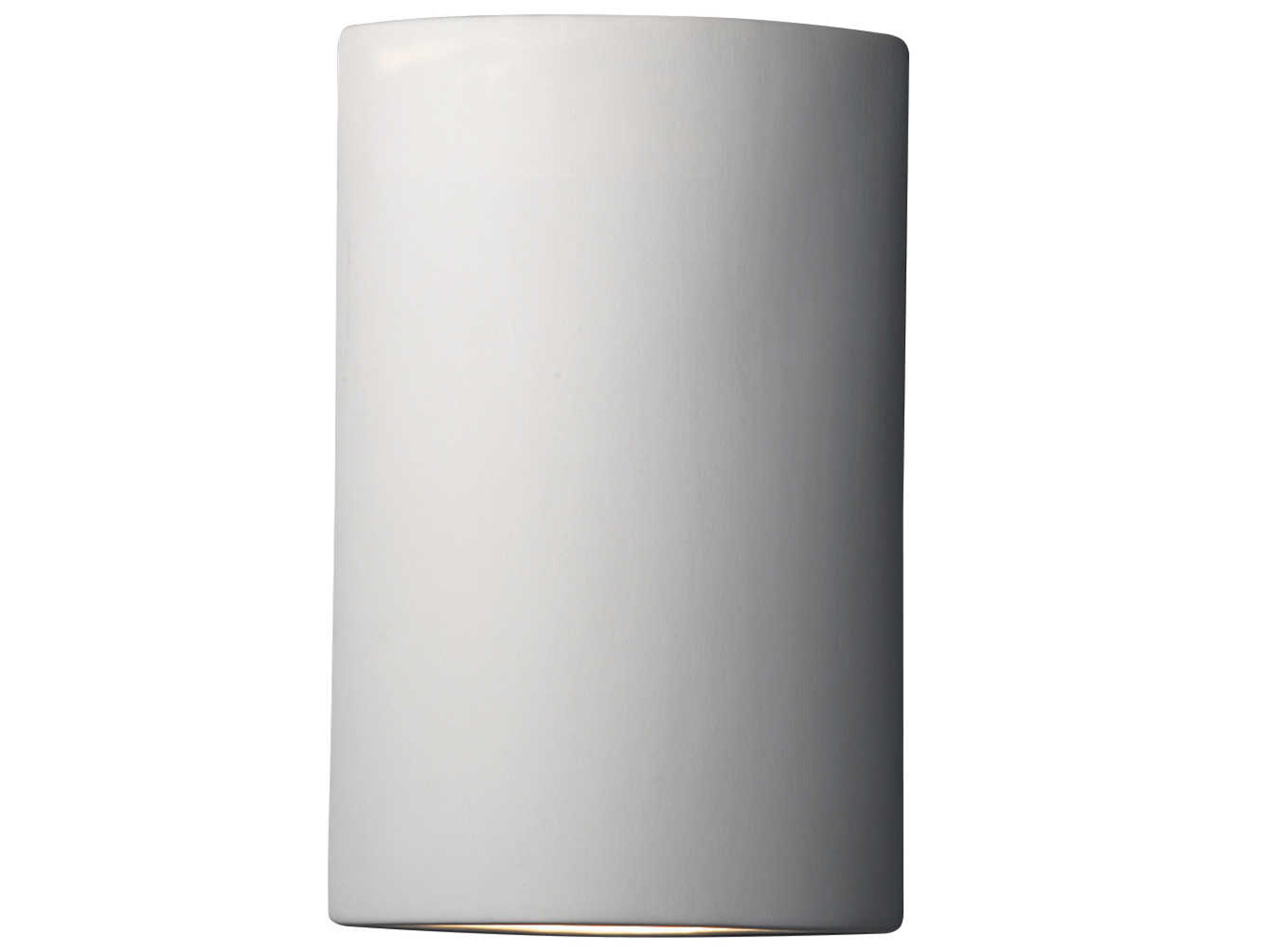 Ambiance 1-Light White Wall Sconce