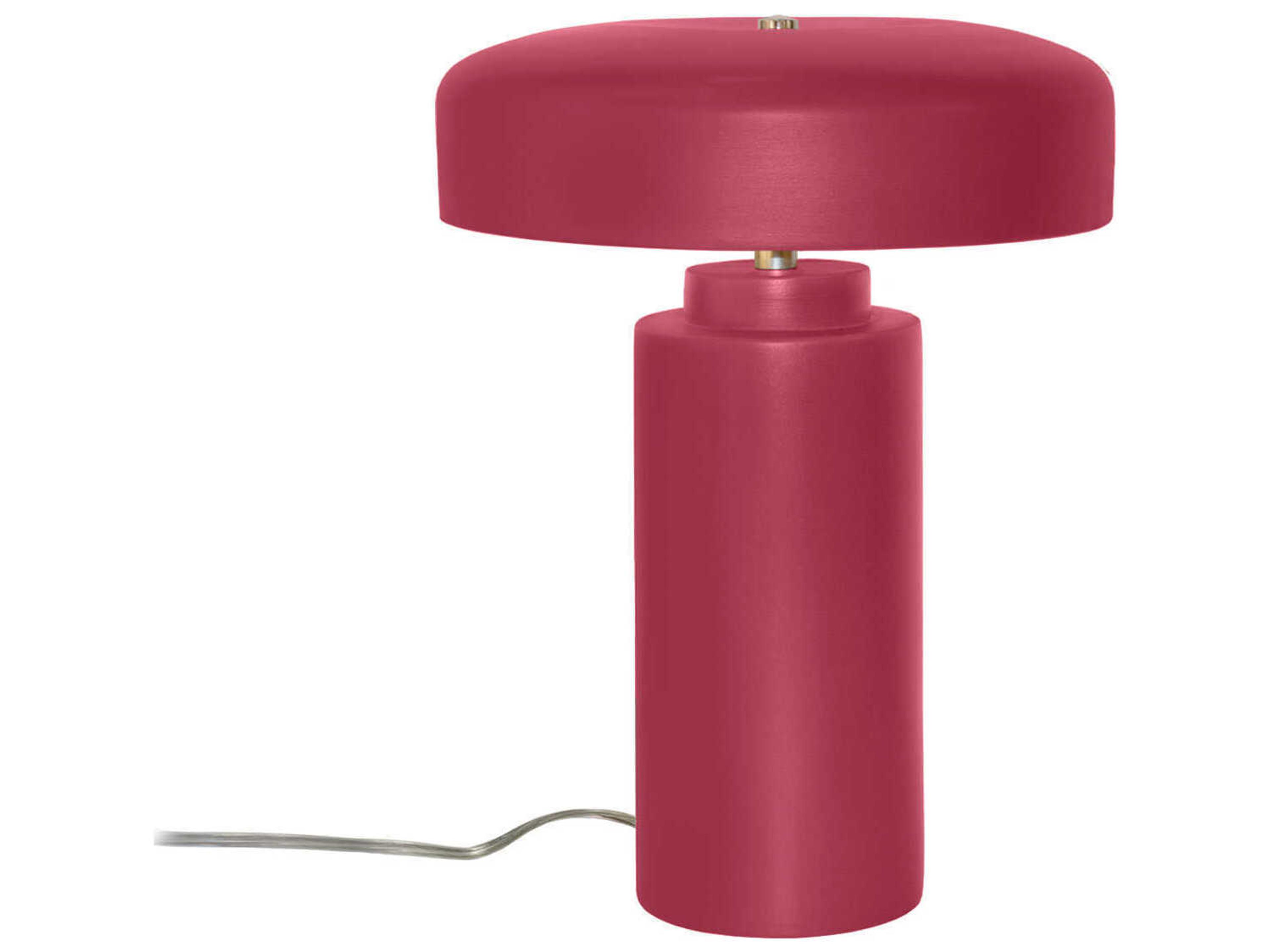 Justice Design Group Portable Tower Pink Table Lamp