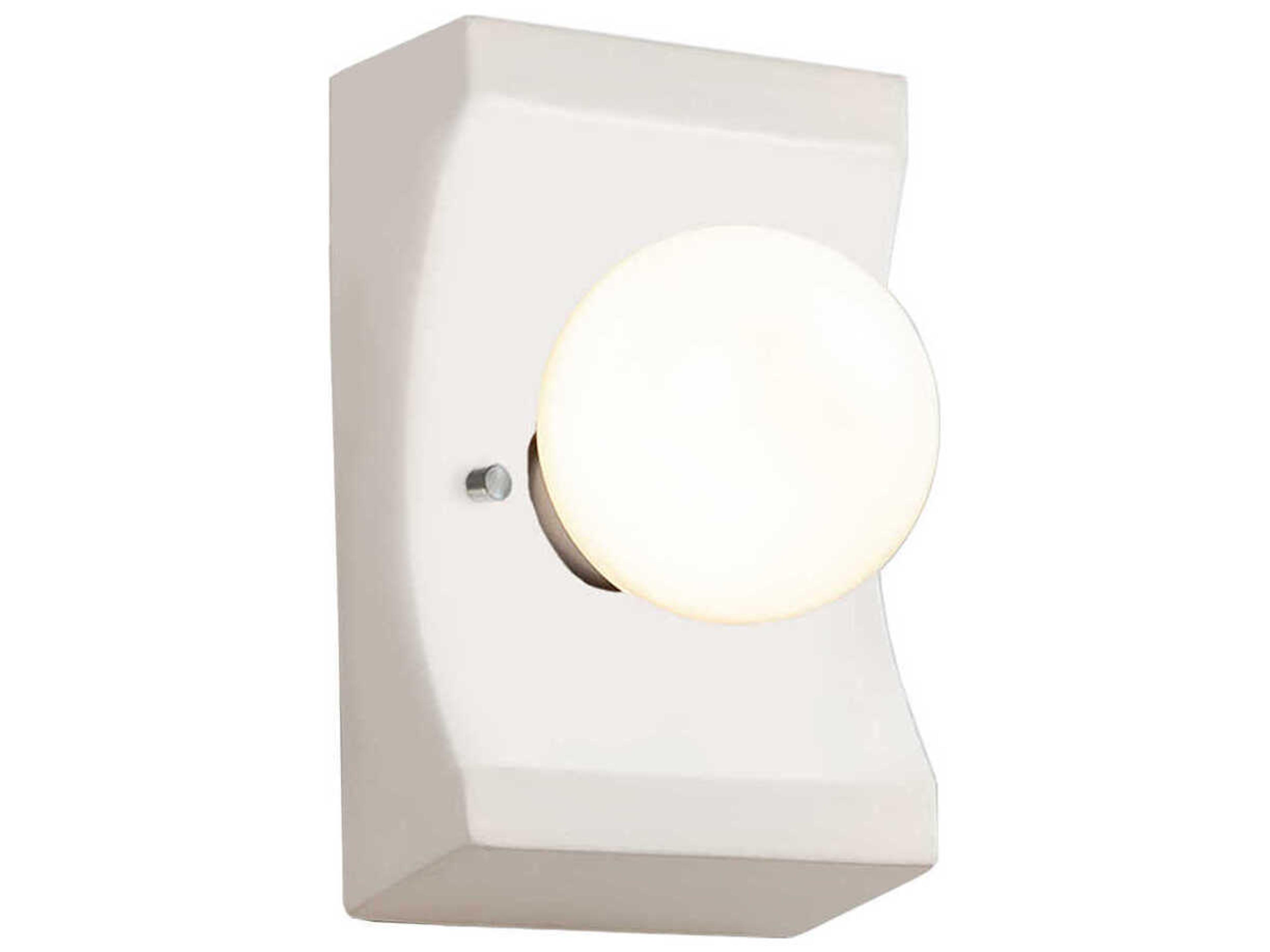 Justice Design Group Ambiance 1-Light Gray Wall Sconce