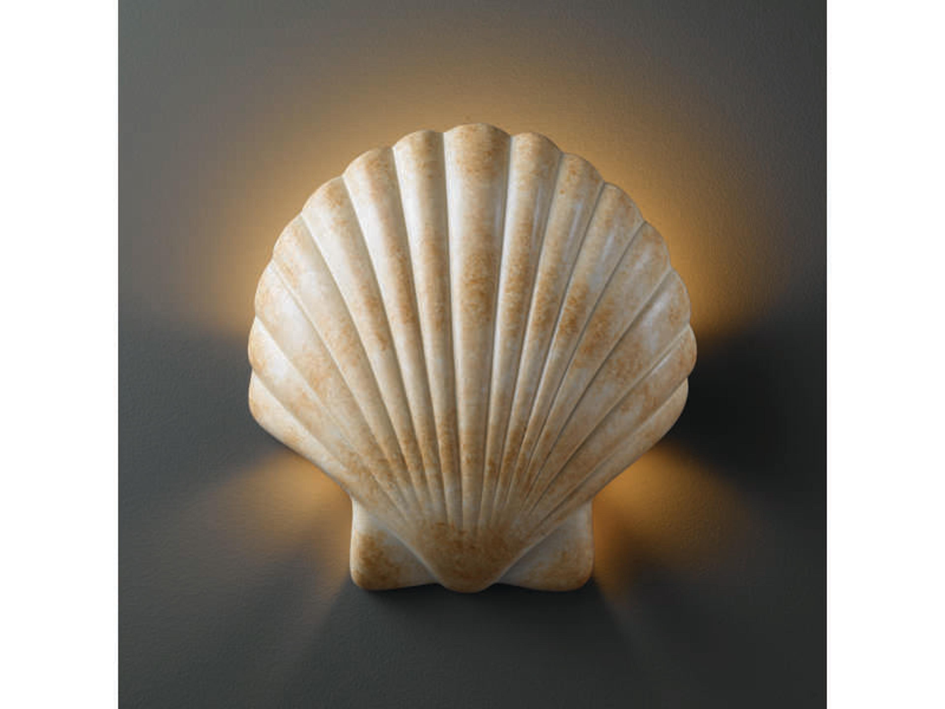 Justice Design Group Ambiance 1-Light White Wall Sconce