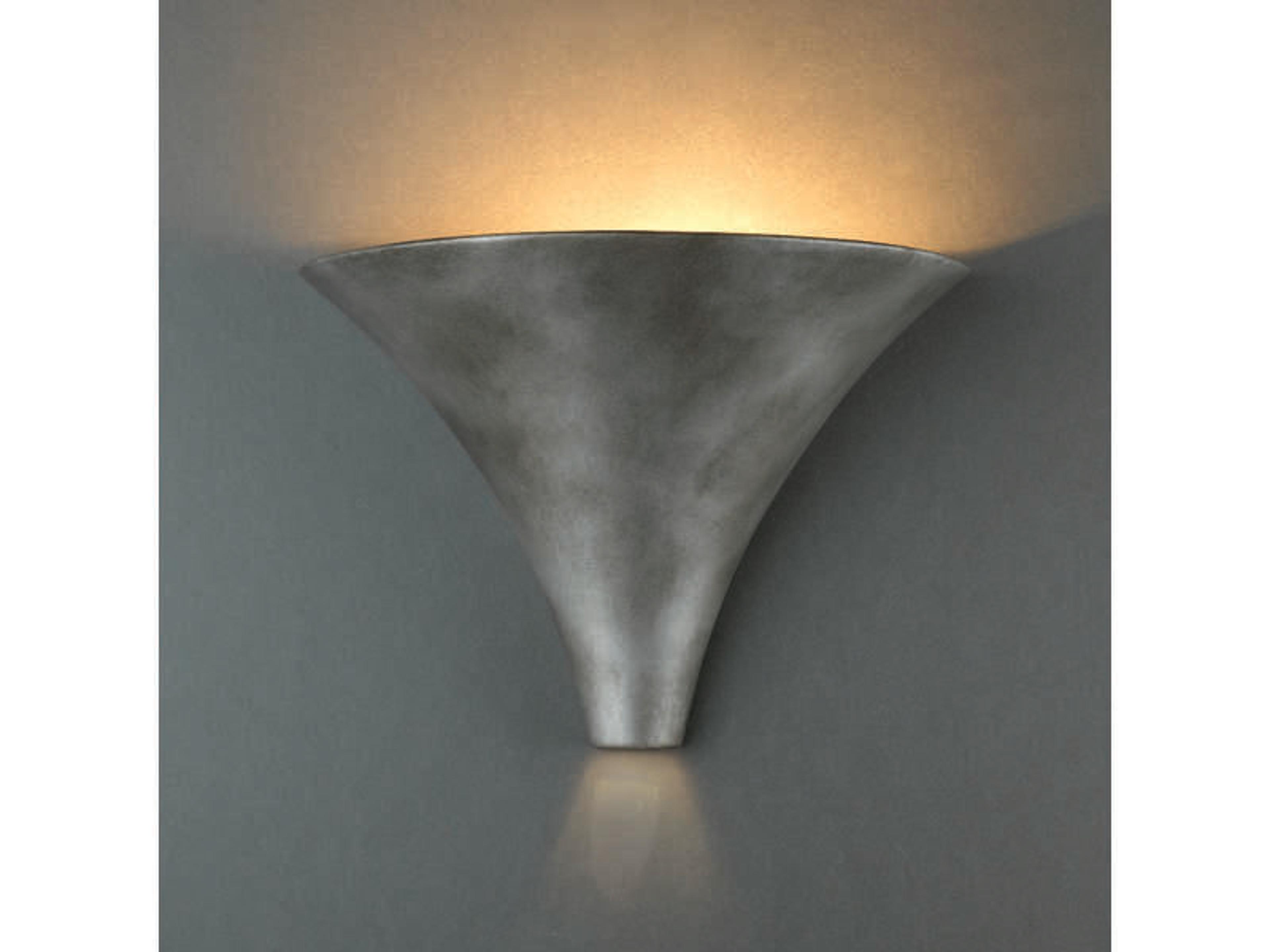 Justice Design Group Ambiance 1-Light Black Wall Sconce