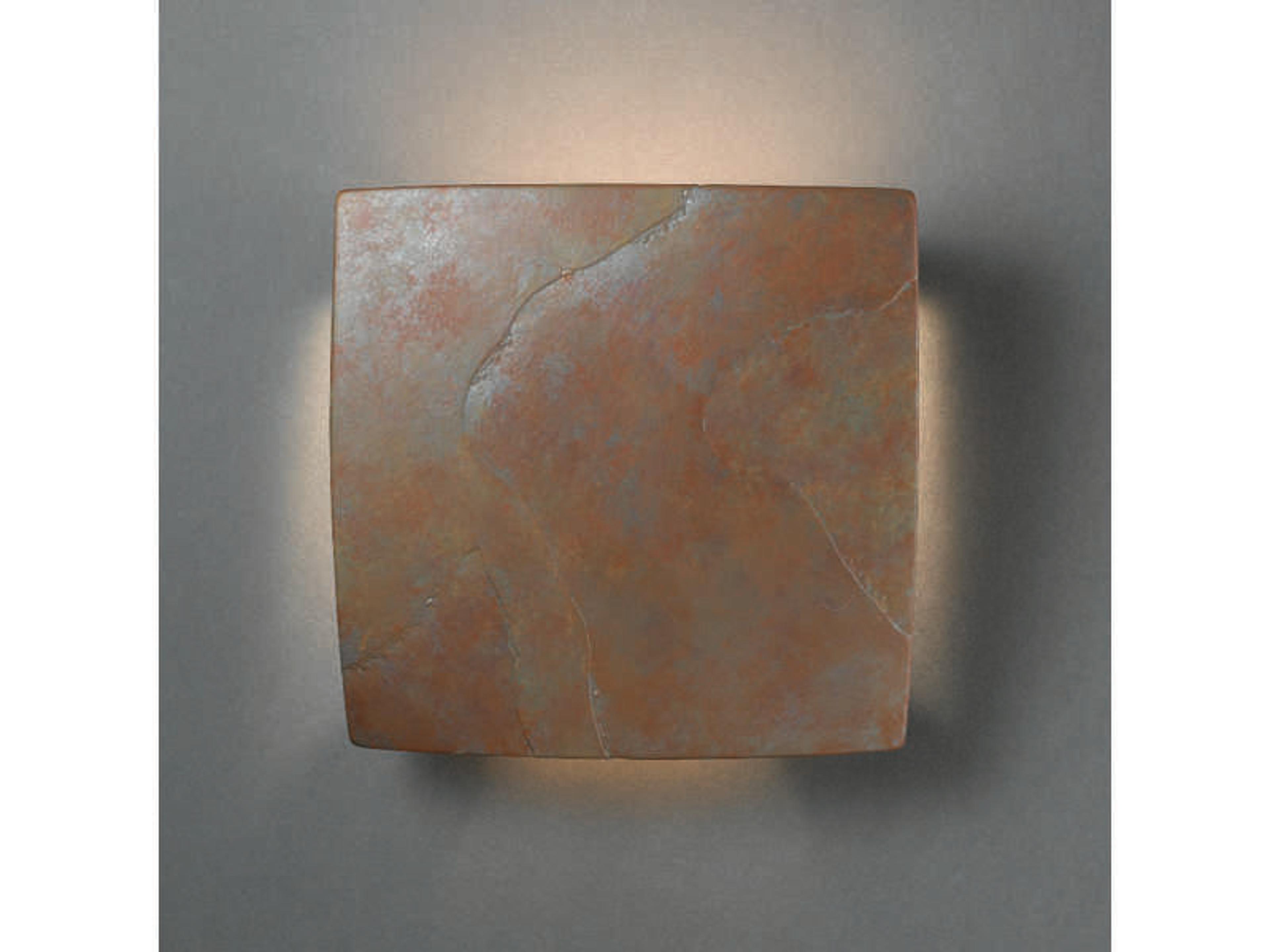 Justice Design Group Ambiance 1-Light Brown Wall Sconce