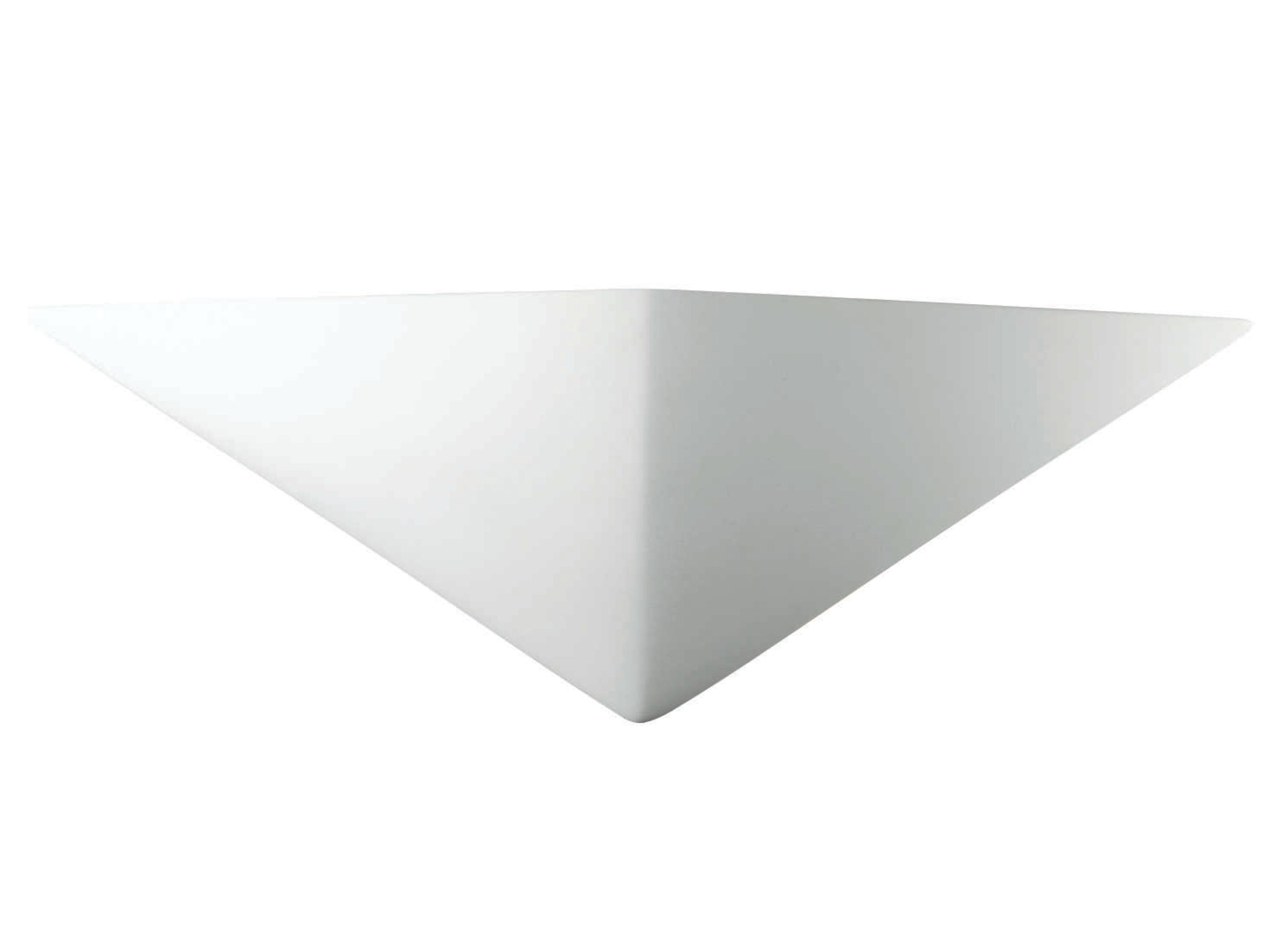 Ambiance 1-Light White Wall Sconce