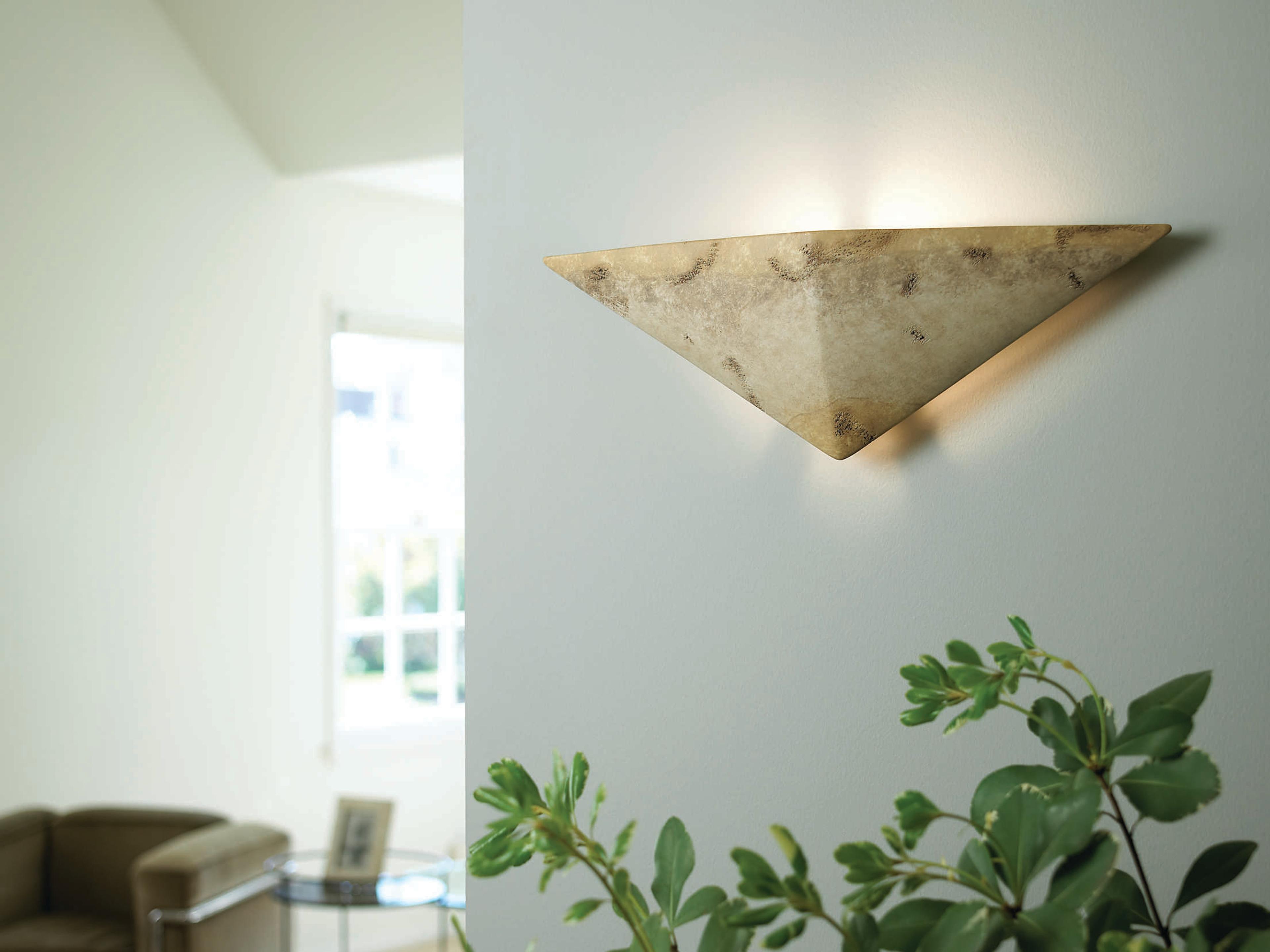 Justice Design Group Ambiance 1-Light White Wall Sconce