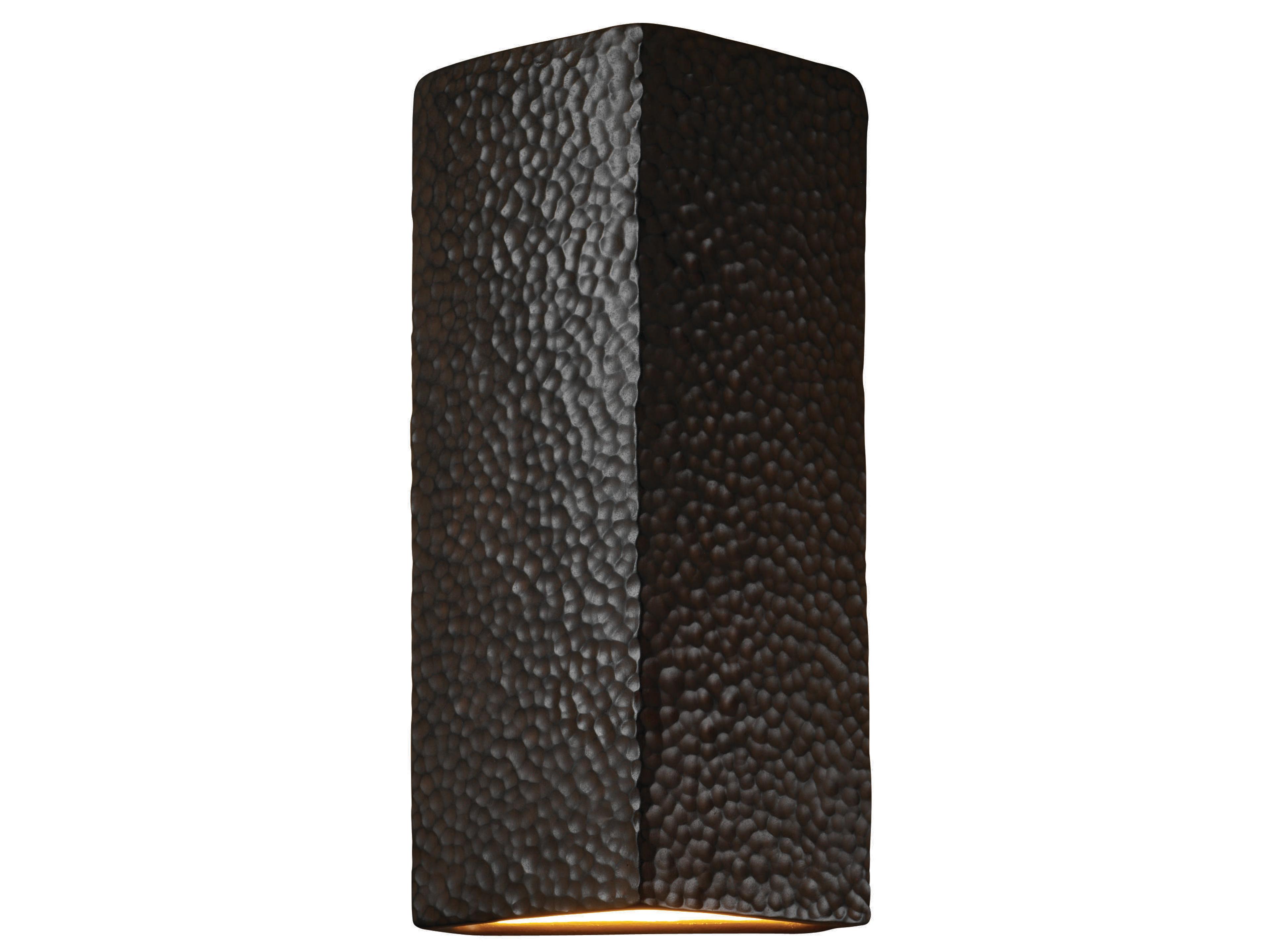 Justice Design Group Ambiance 2-Light White Wall Sconce