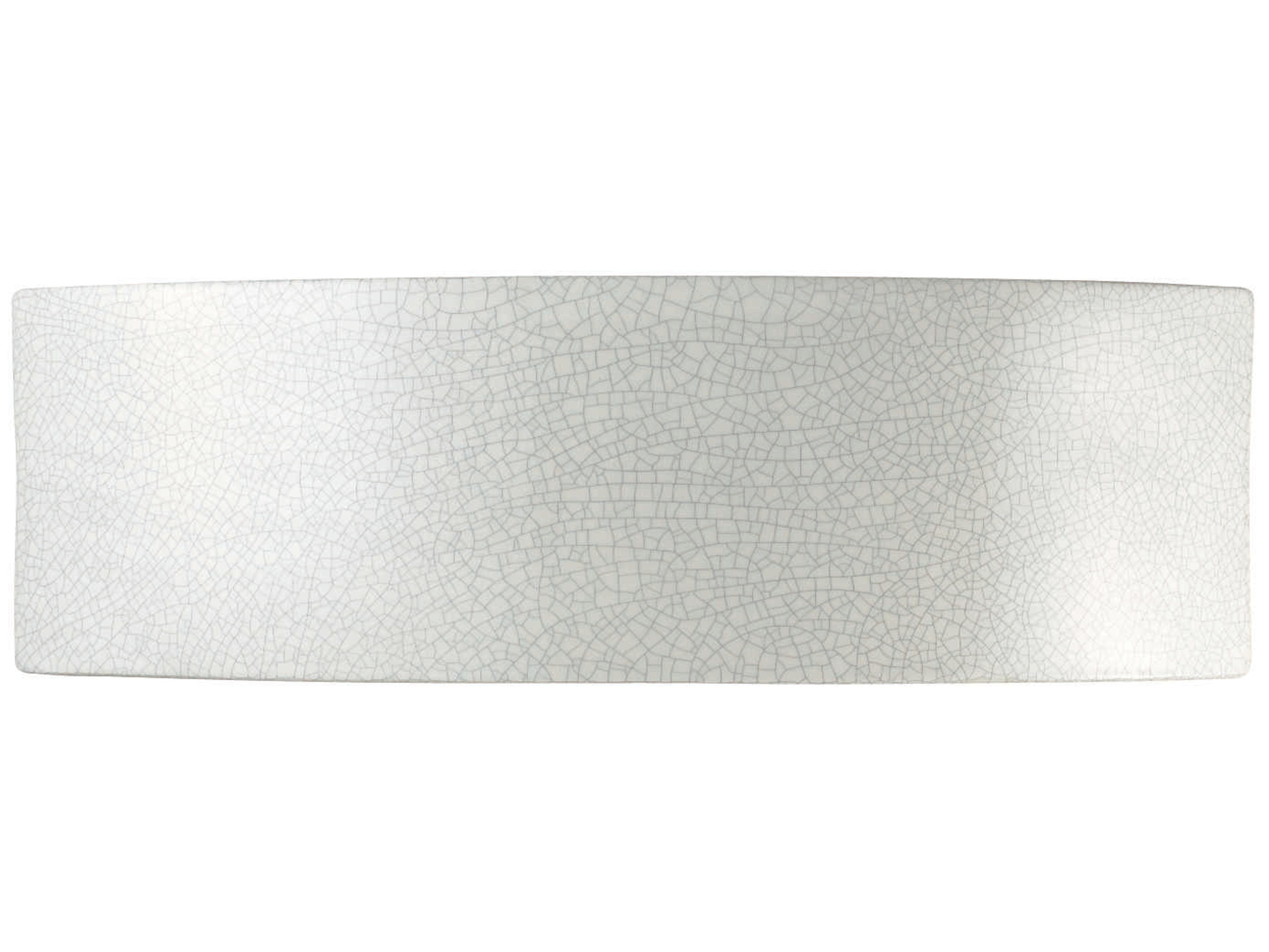 Justice Design Group Ambiance 2-Light White Wall Sconce