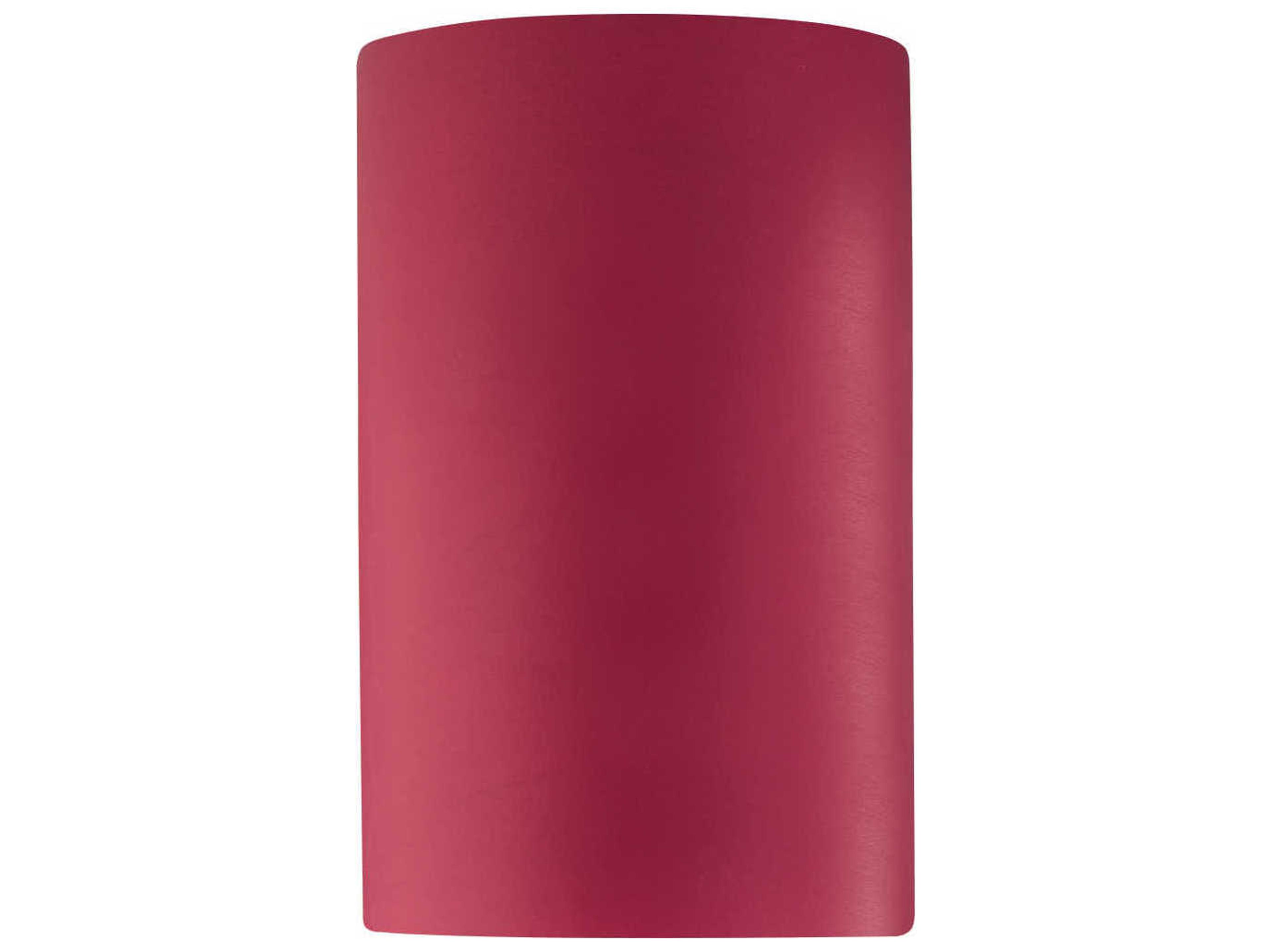 Justice Design Group Ambiance 1-Light White Wall Sconce