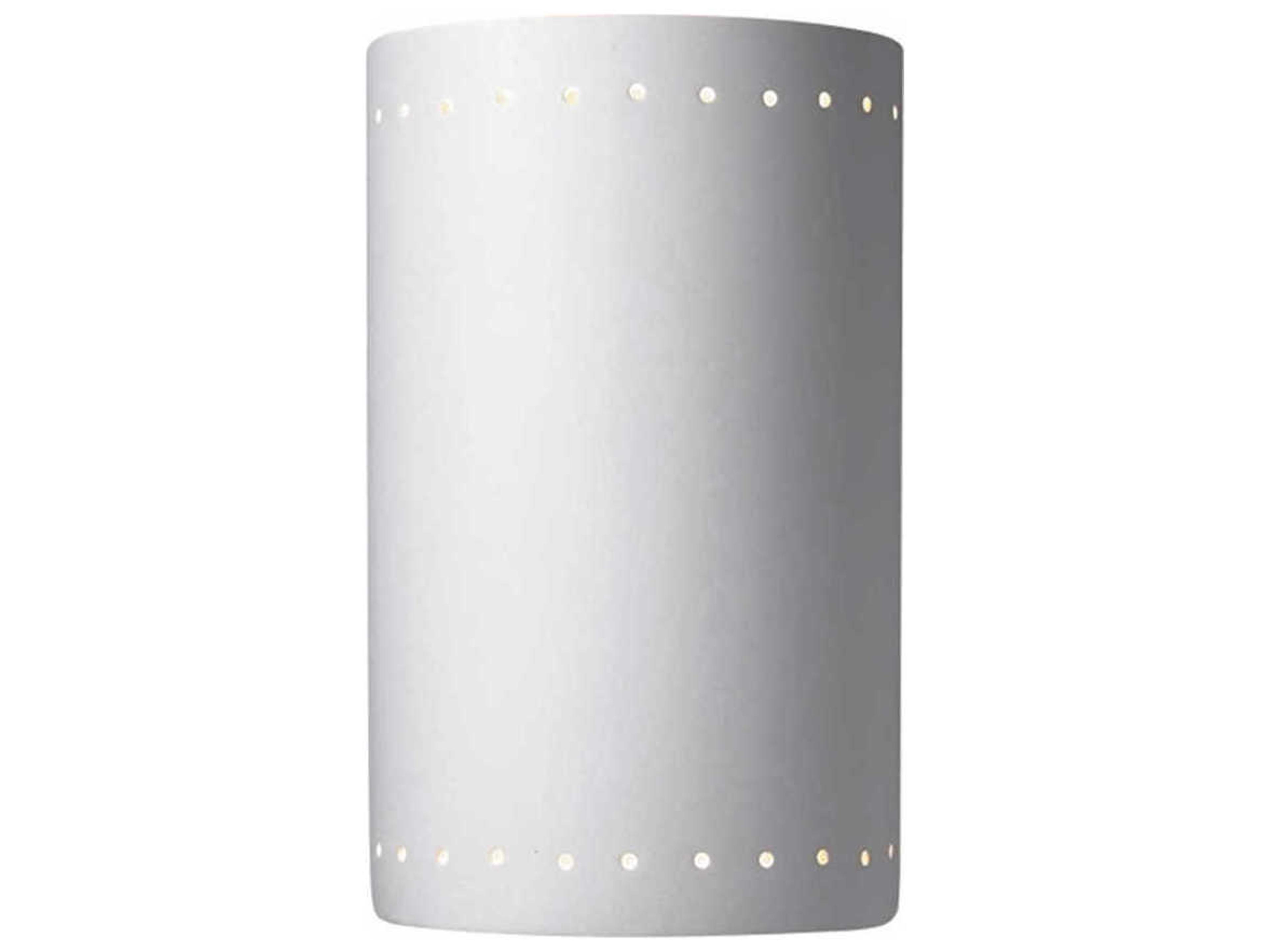 Ambiance 2-Light White Wall Sconce