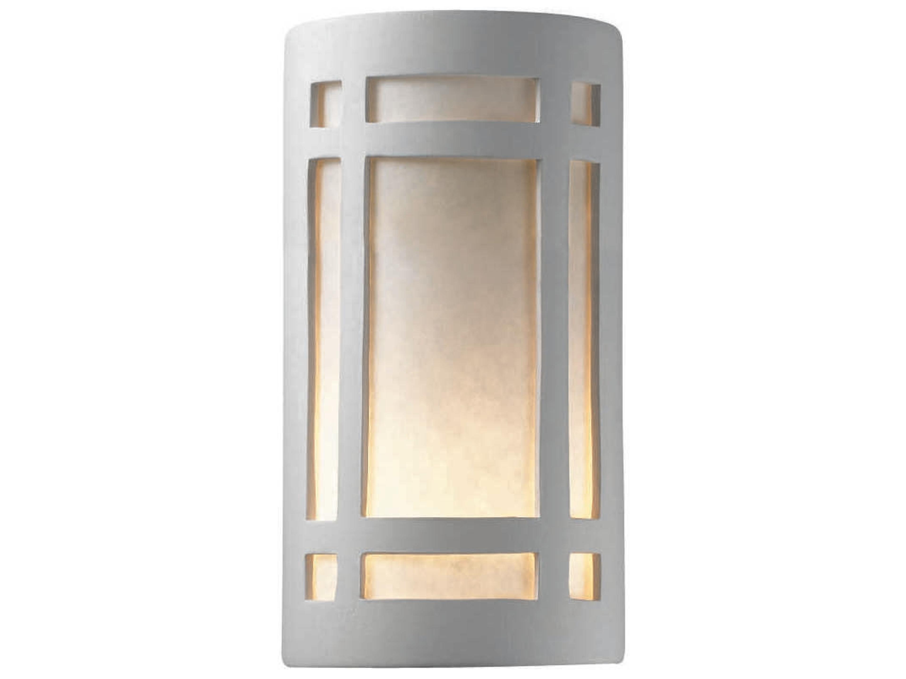 Justice Design Group Ambiance 2-Light Bronze Wall Sconce