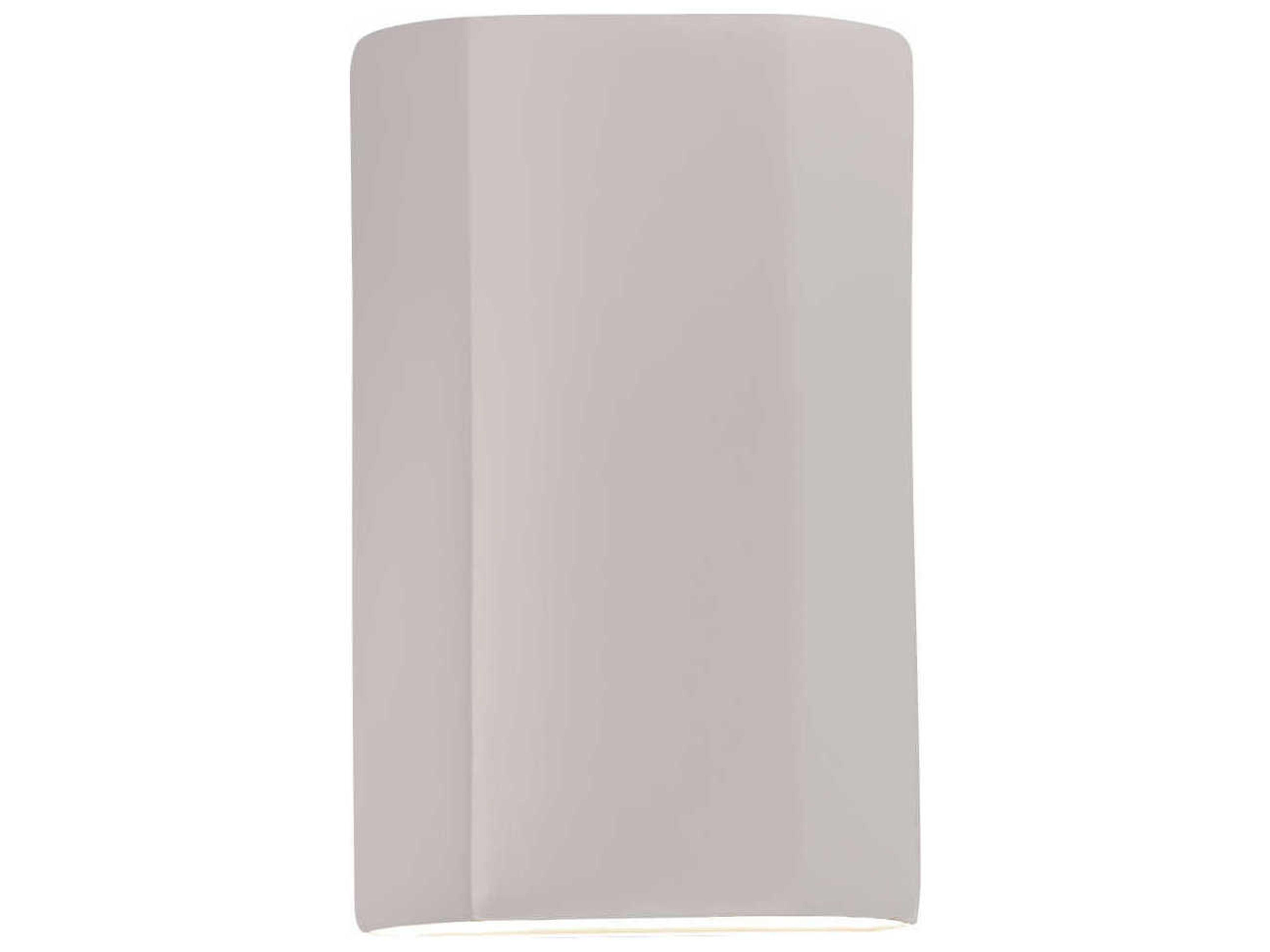 Justice Design Group Ambiance 1 - Light Outdoor Wall Light (Closed Top)