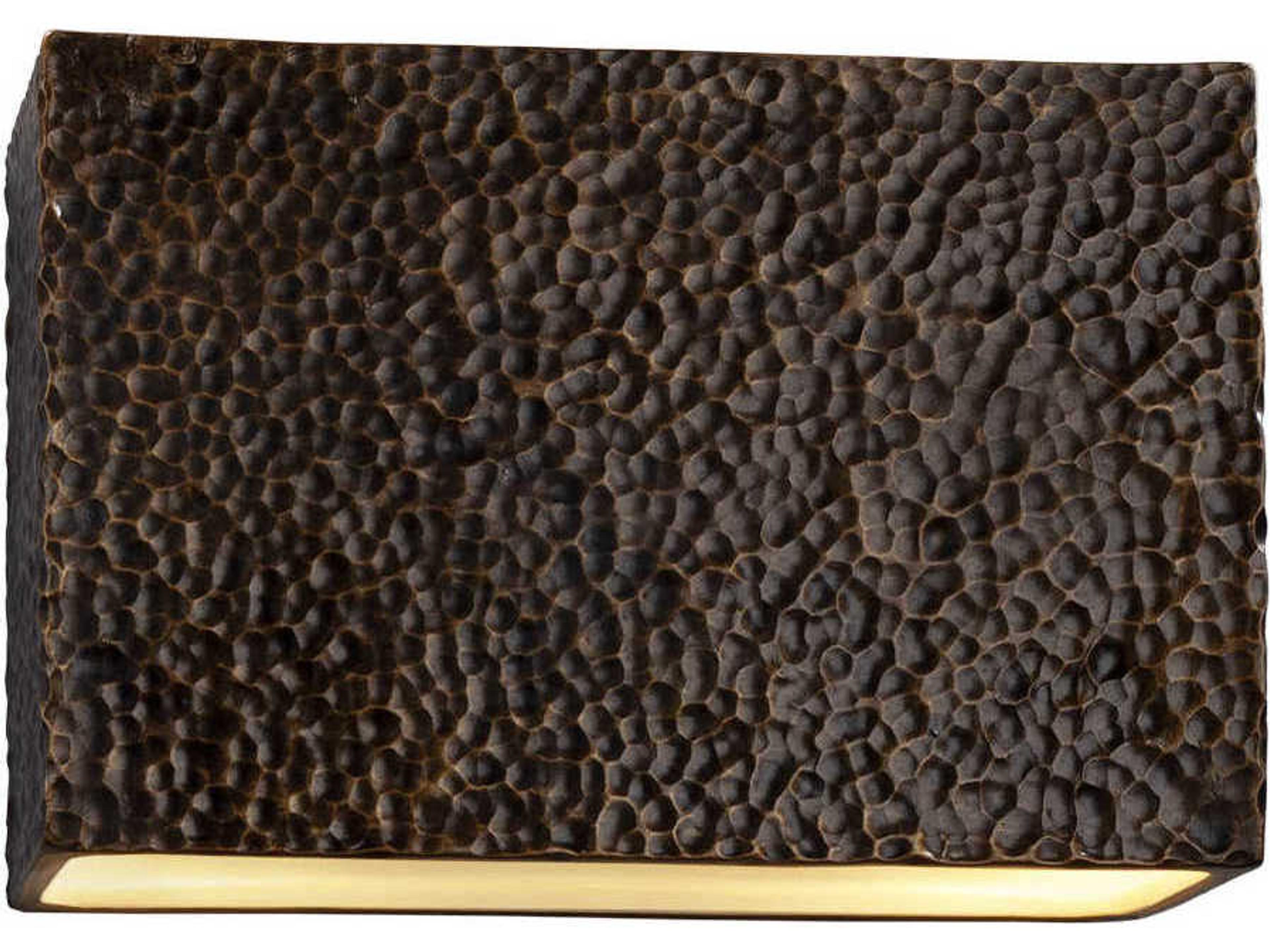 Justice Design Group Ambiance 2-Light White Wall Sconce