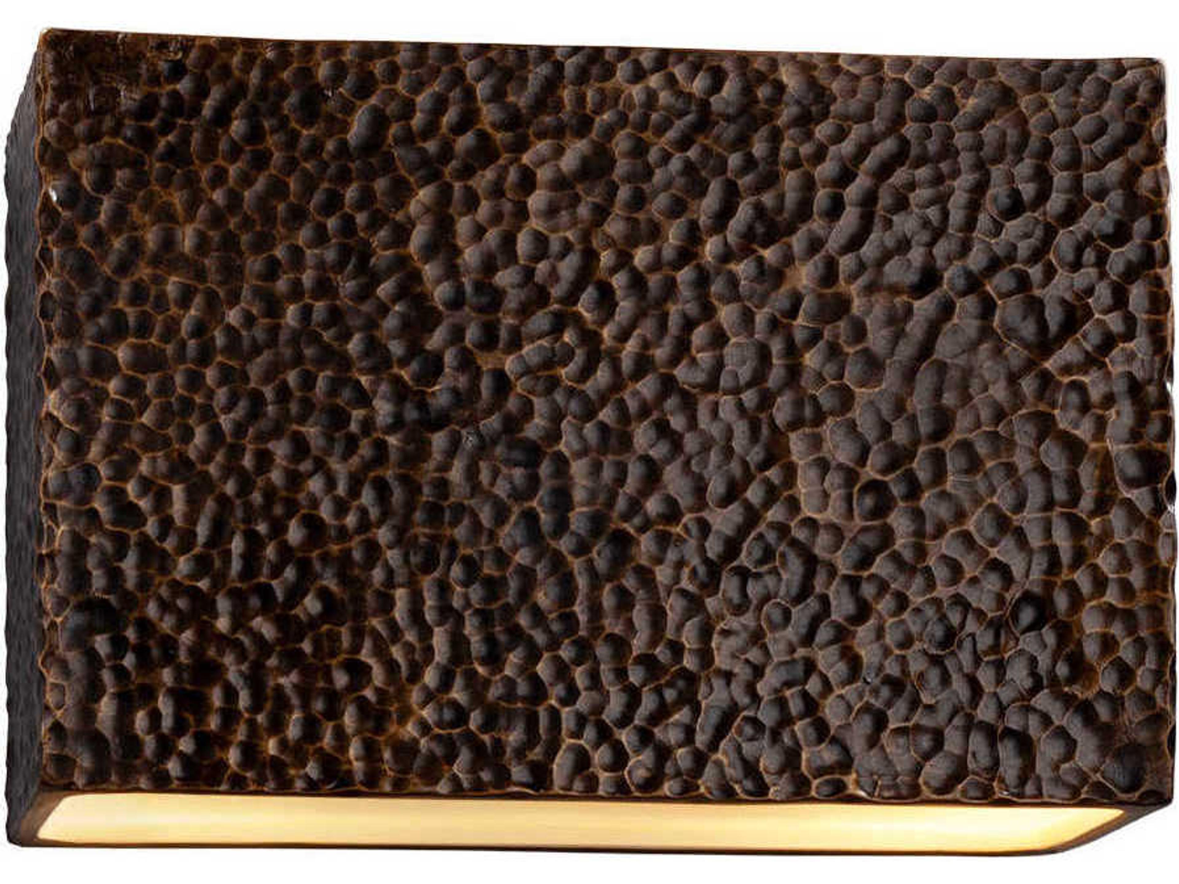 Justice Design Group Ambiance 2-Light White Wall Sconce