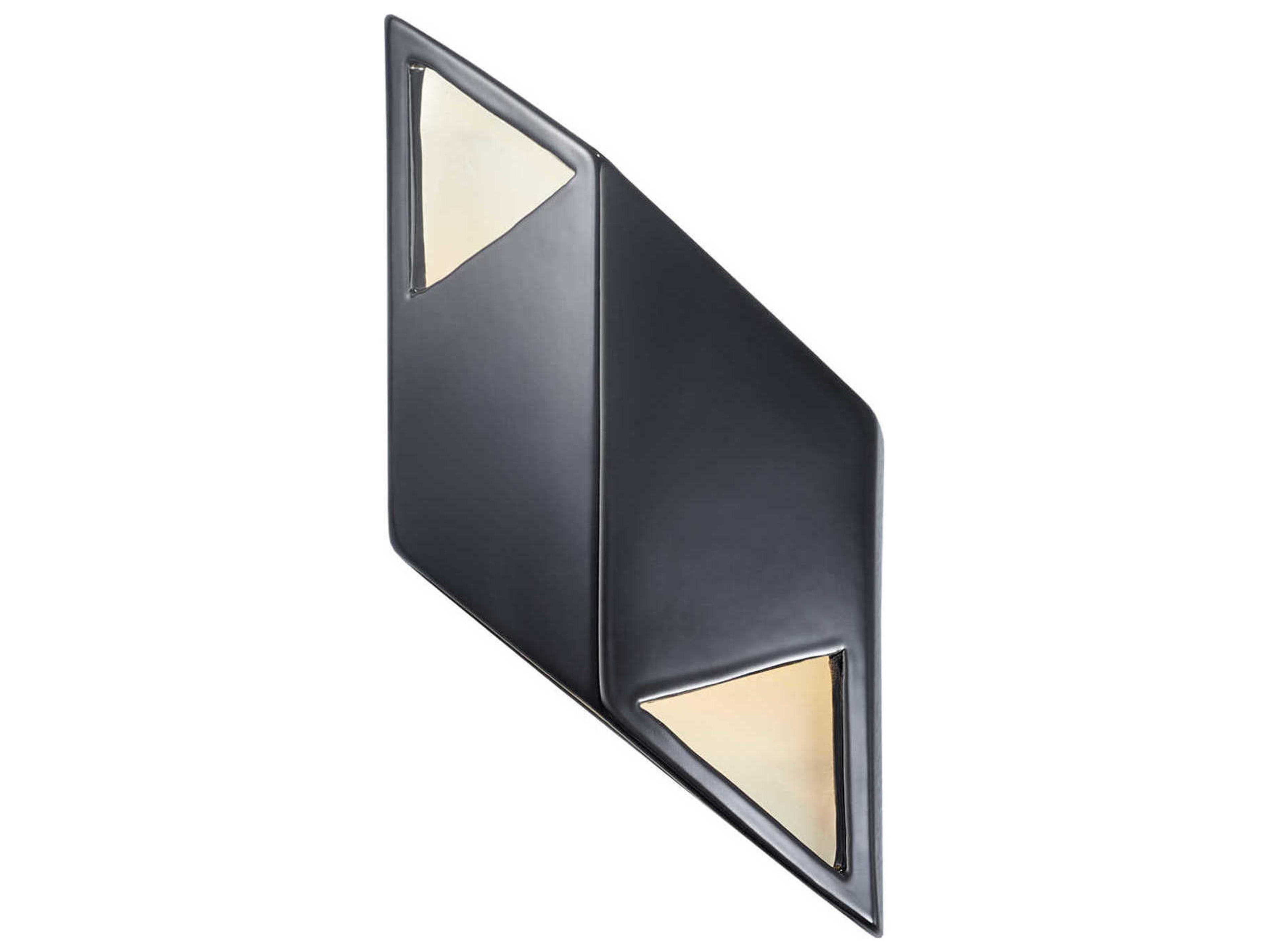 Justice Design Group Ambiance White LED Wall Sconce