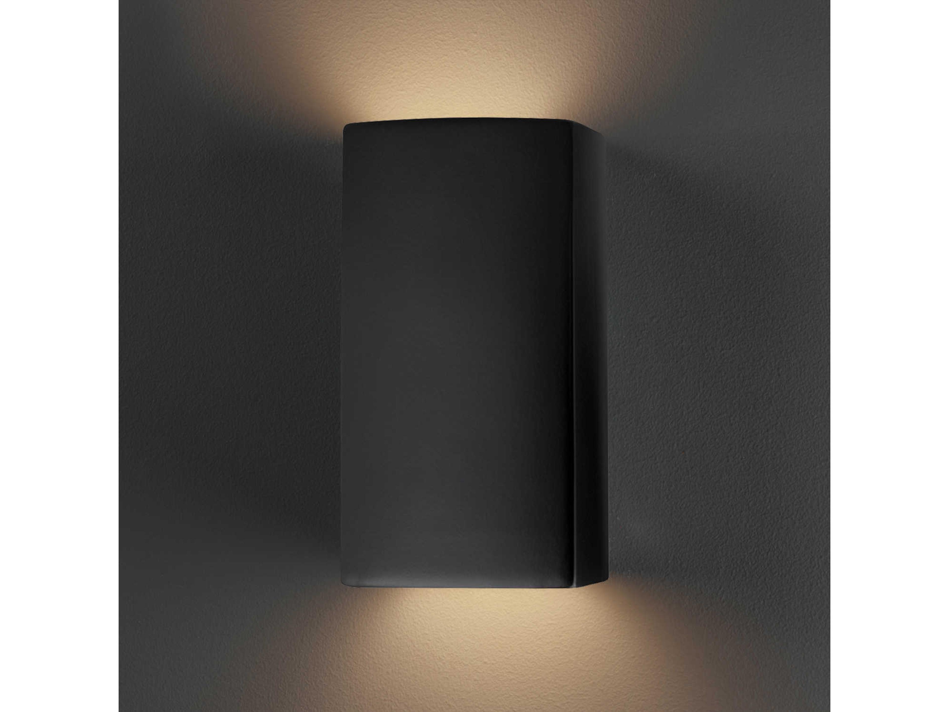 Justice Design Group Ambiance 1-Light Silver Wall Sconce