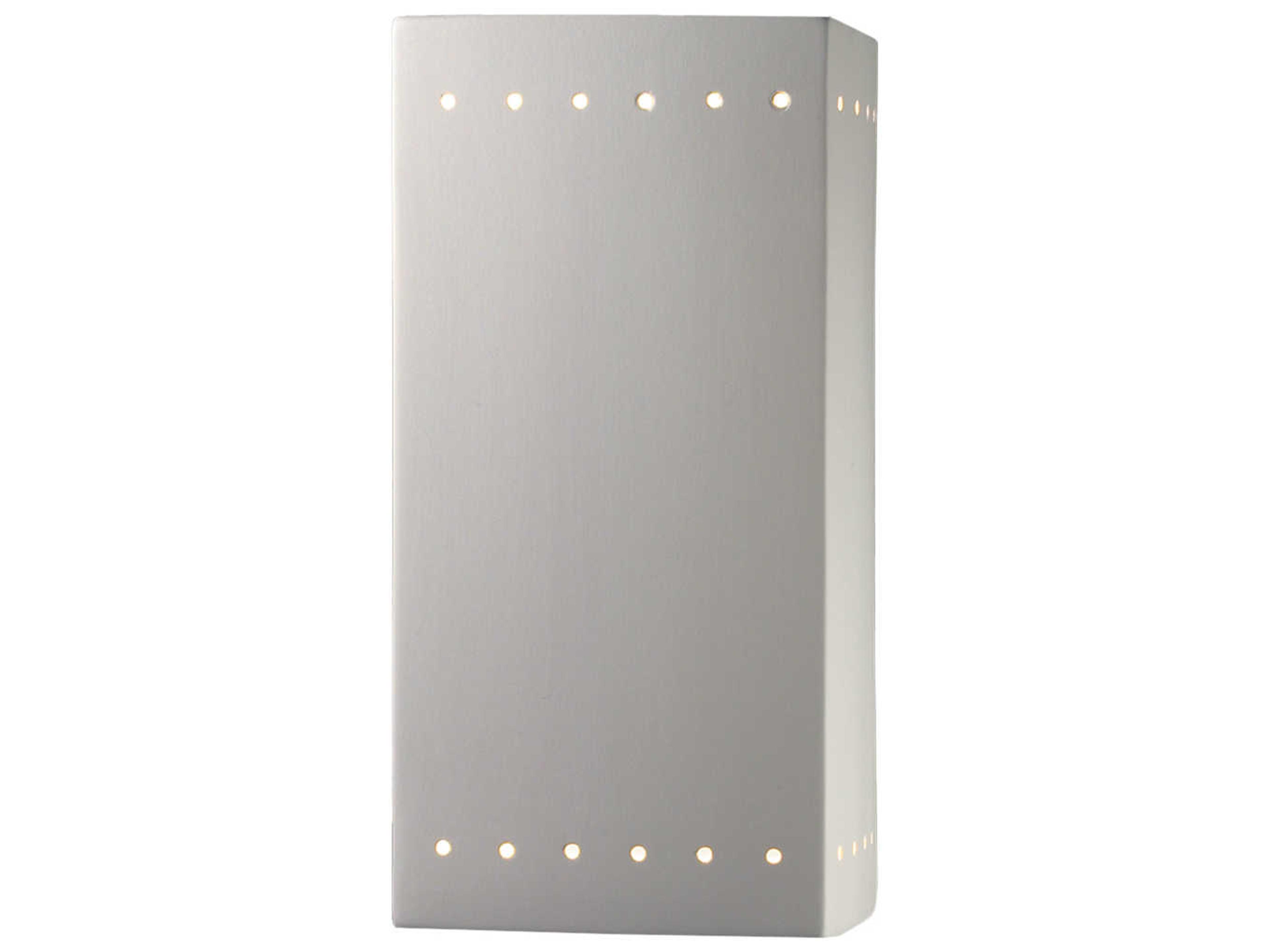 Ambiance 2-Light White Wall Sconce