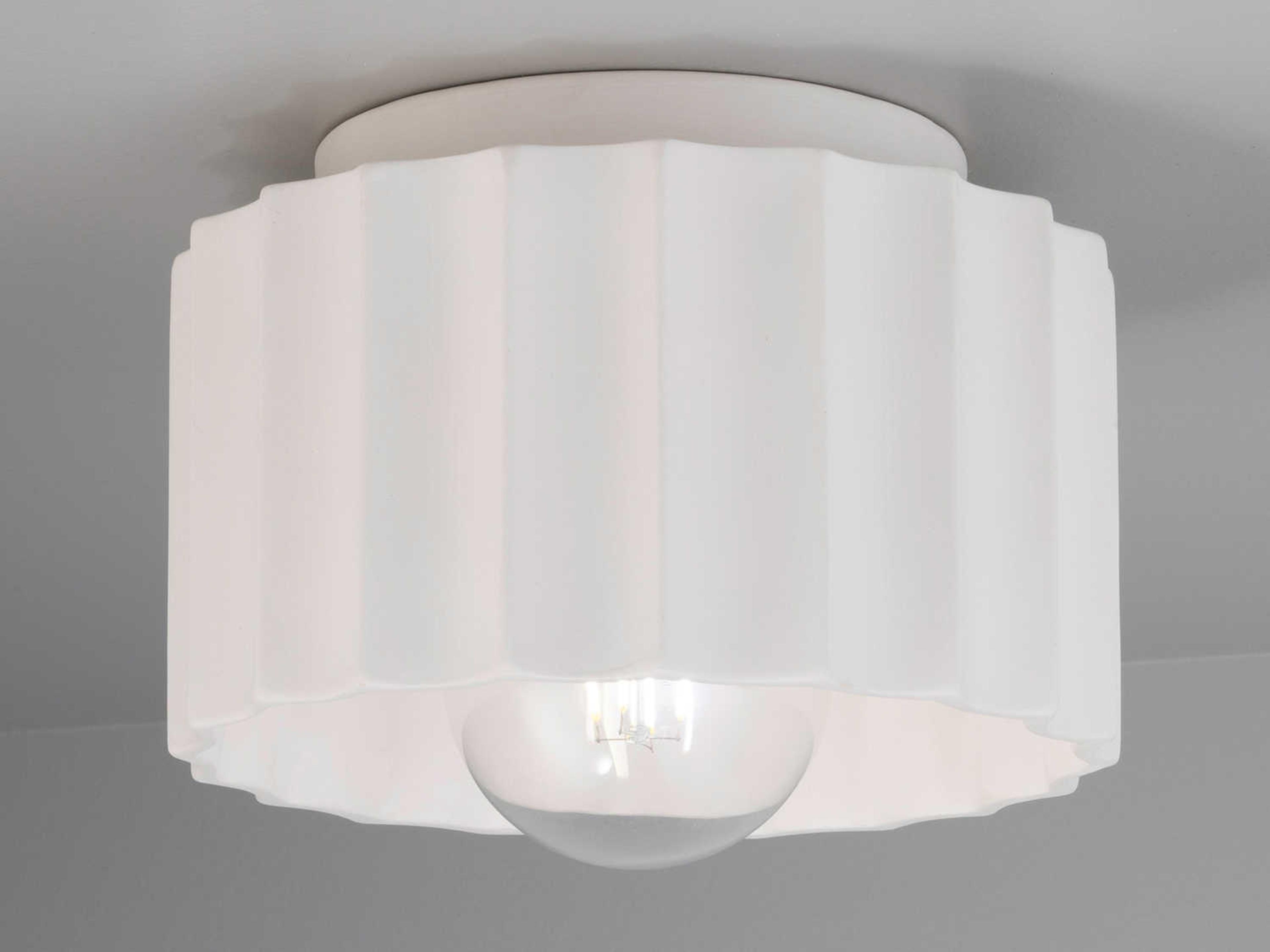 Justice Design Group Radiance Gear 1 - Light Outdoor Ceiling Light