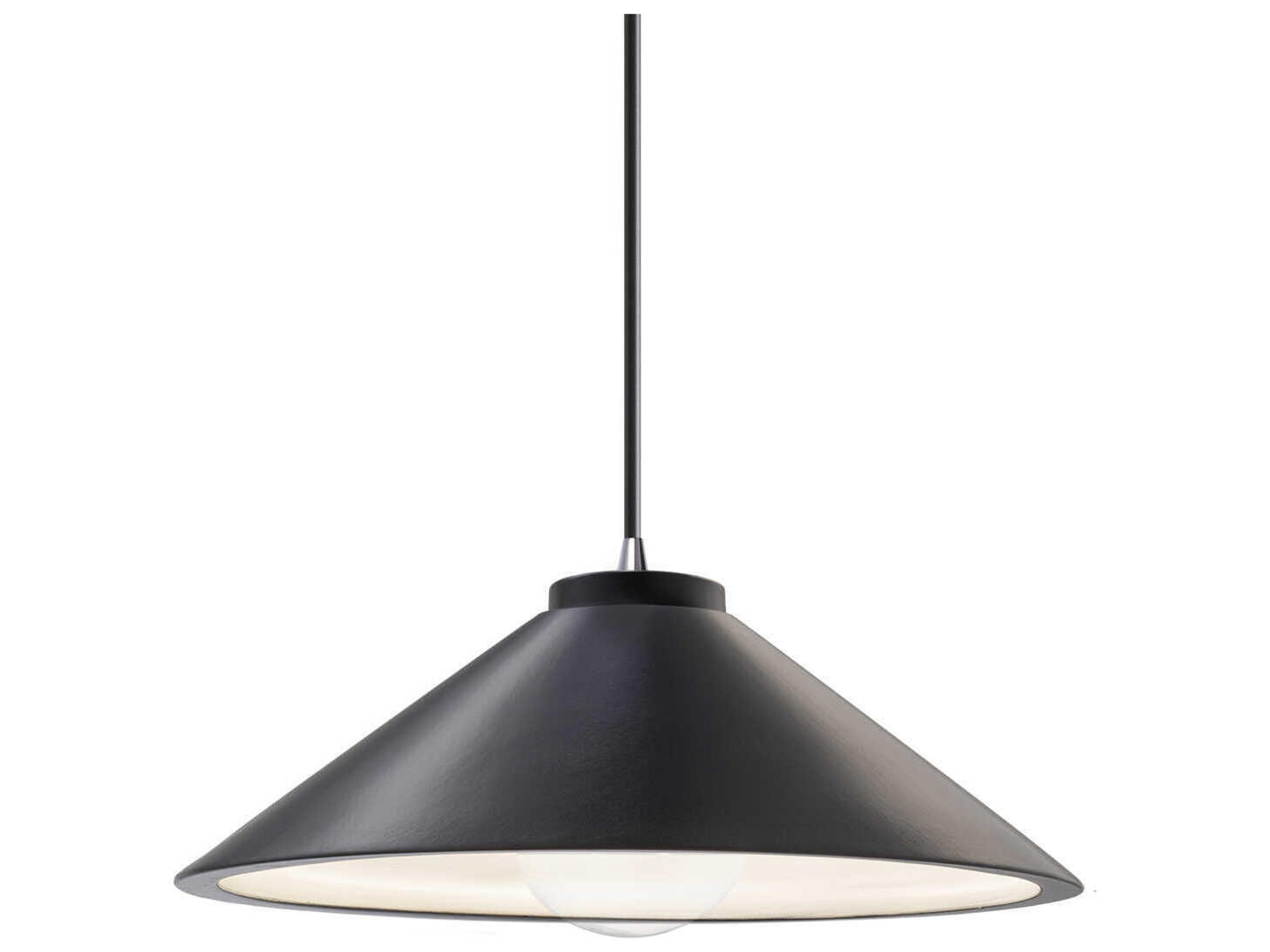 Justice Design Group Radiance White Mini Pendant
