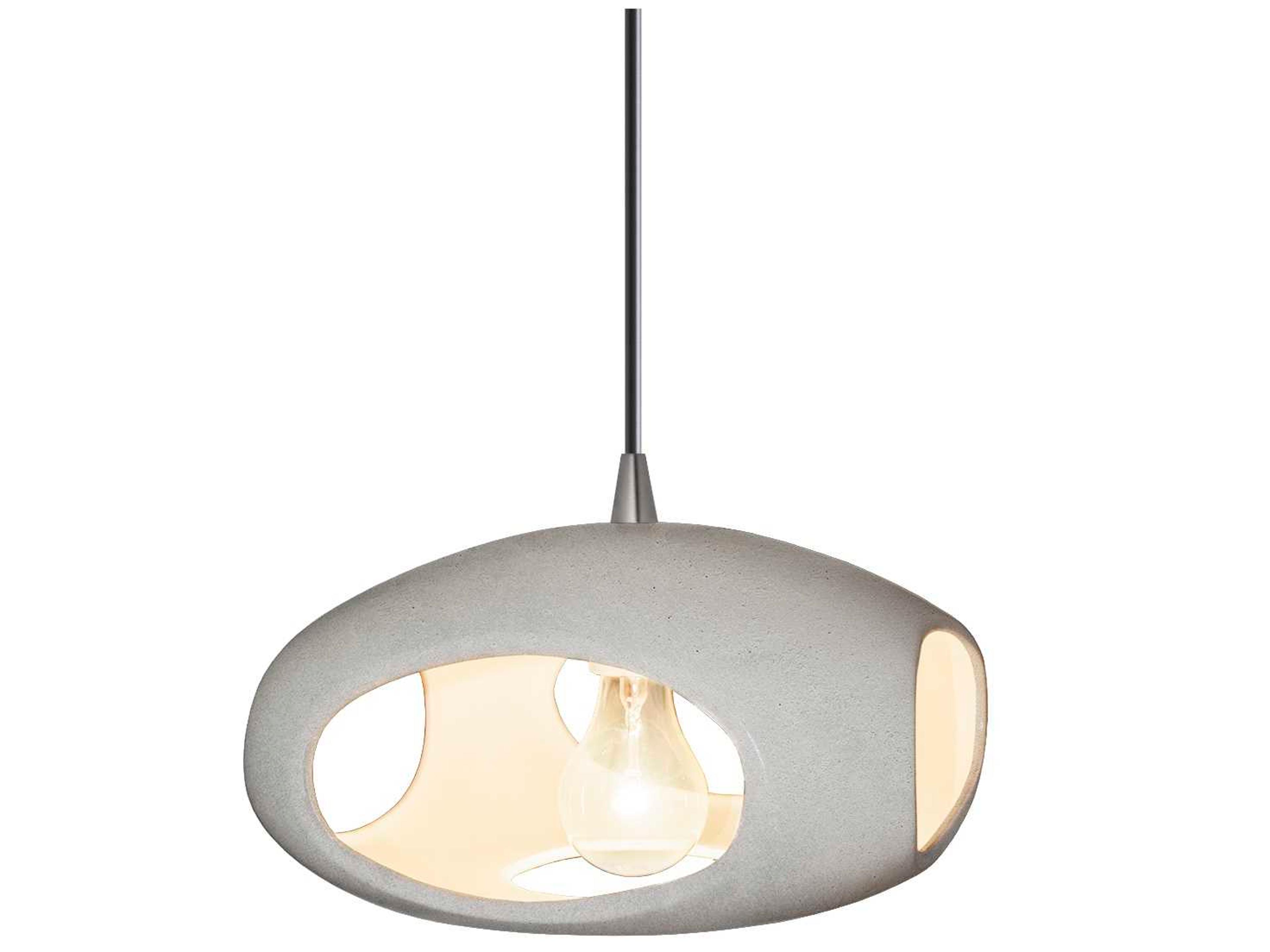Justice Design Group Radiance 1-Light Chrome Mini Pendant