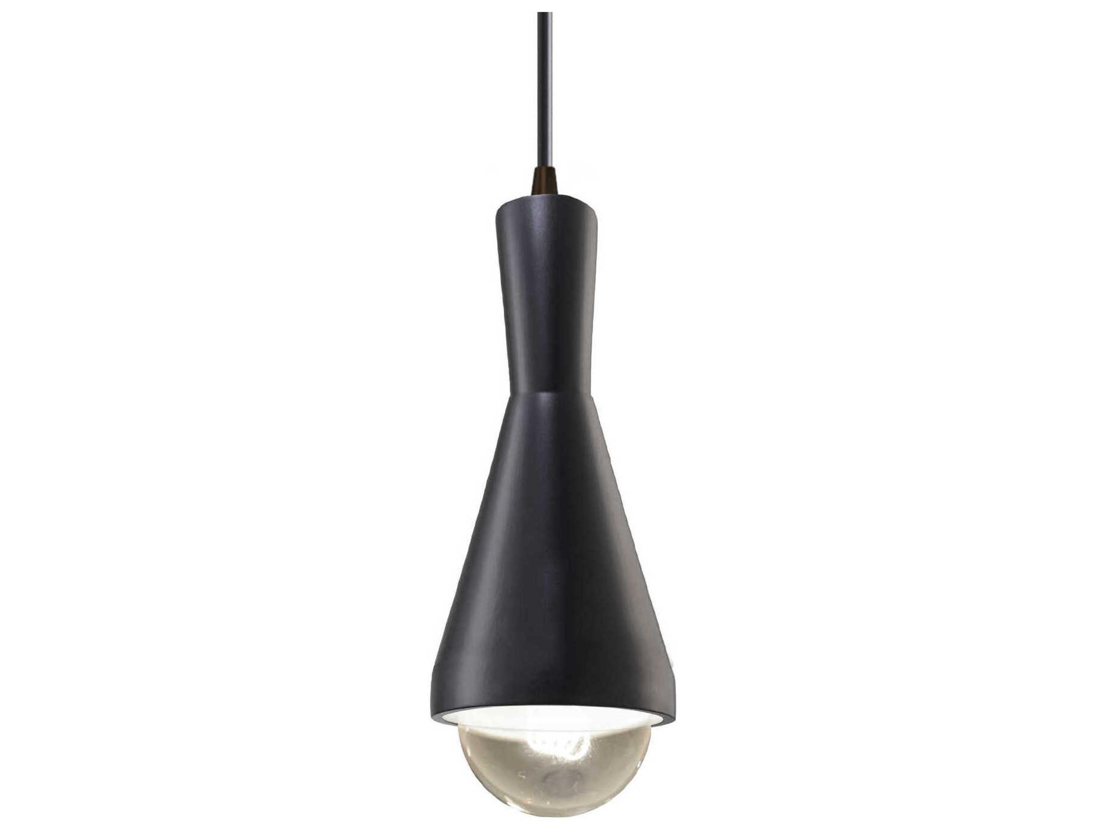 Justice Design Group Radiance White Mini Pendant
