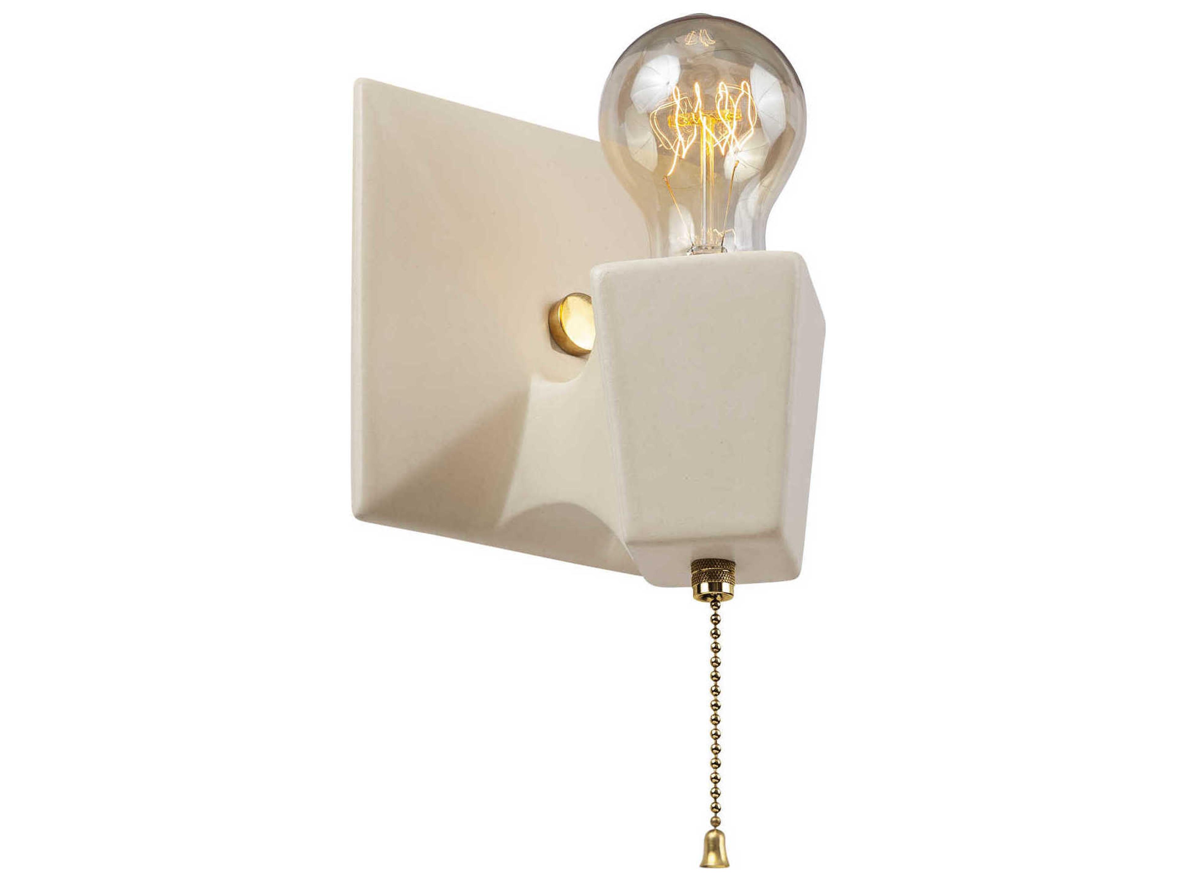 Justice Design Group American Classics 1-Light Black Wall Sconce
