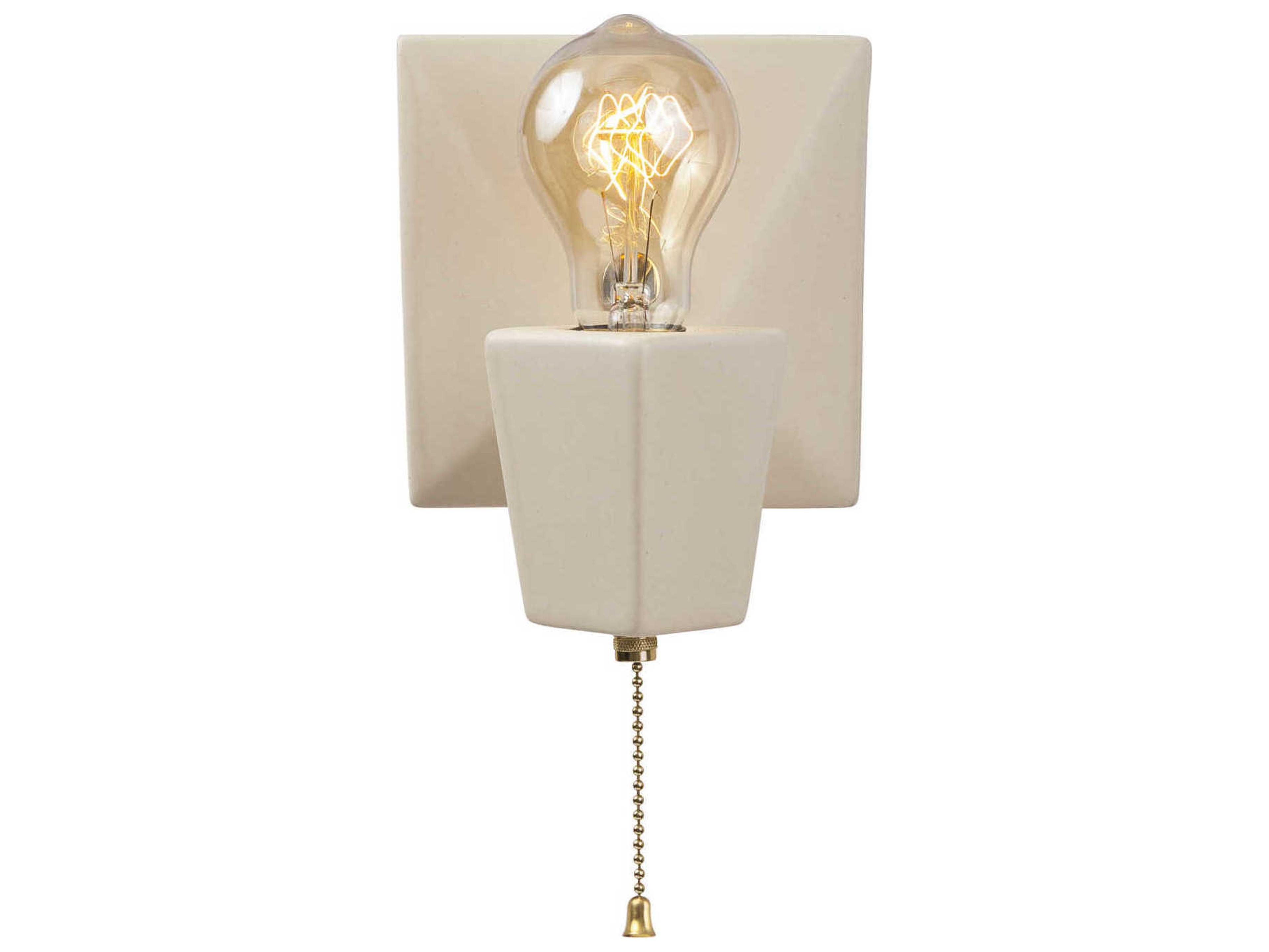 Justice Design Group American Classics 1-Light Black Wall Sconce