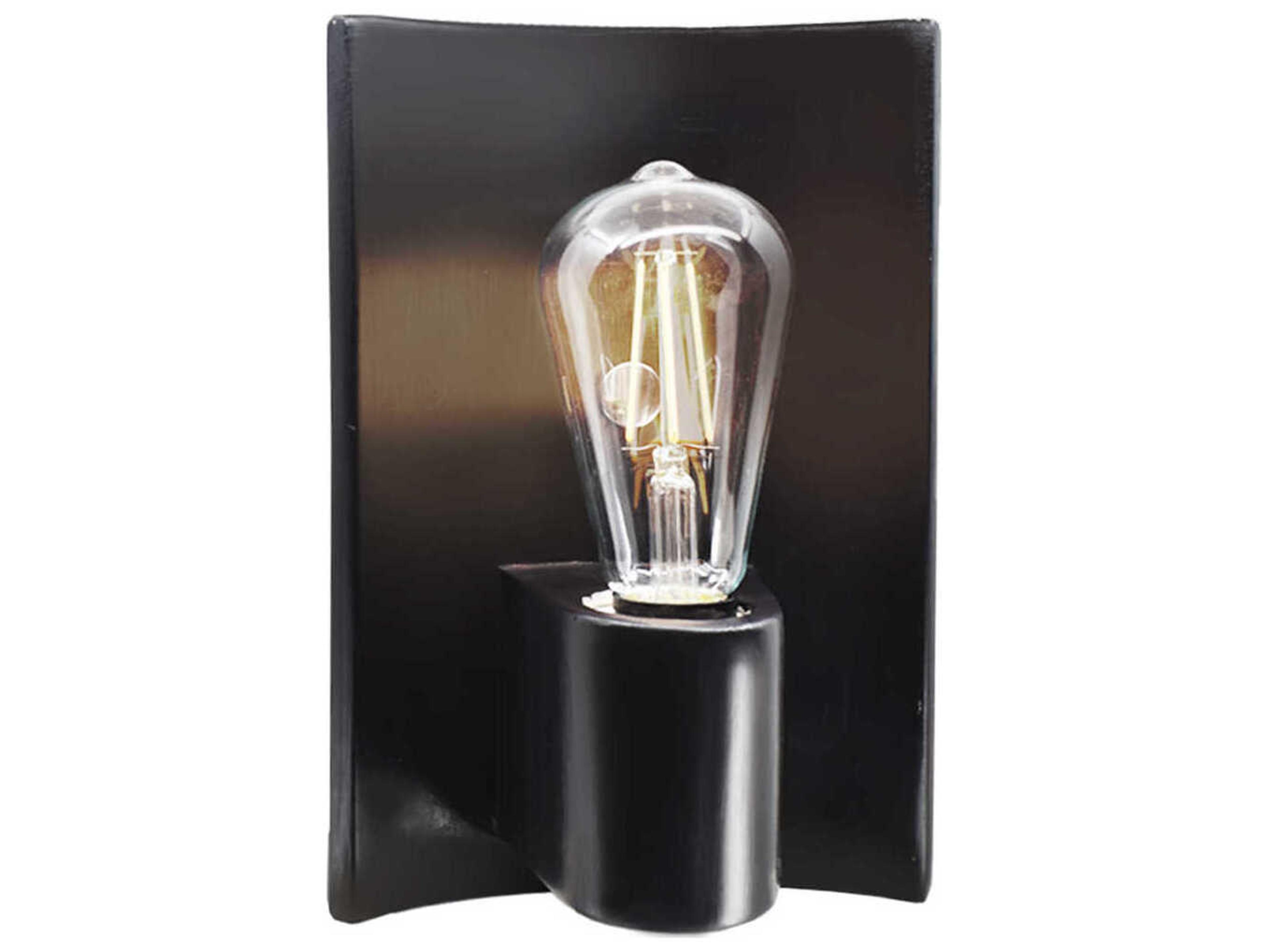 Justice Design Group Ambiance 1-Light White Wall Sconce