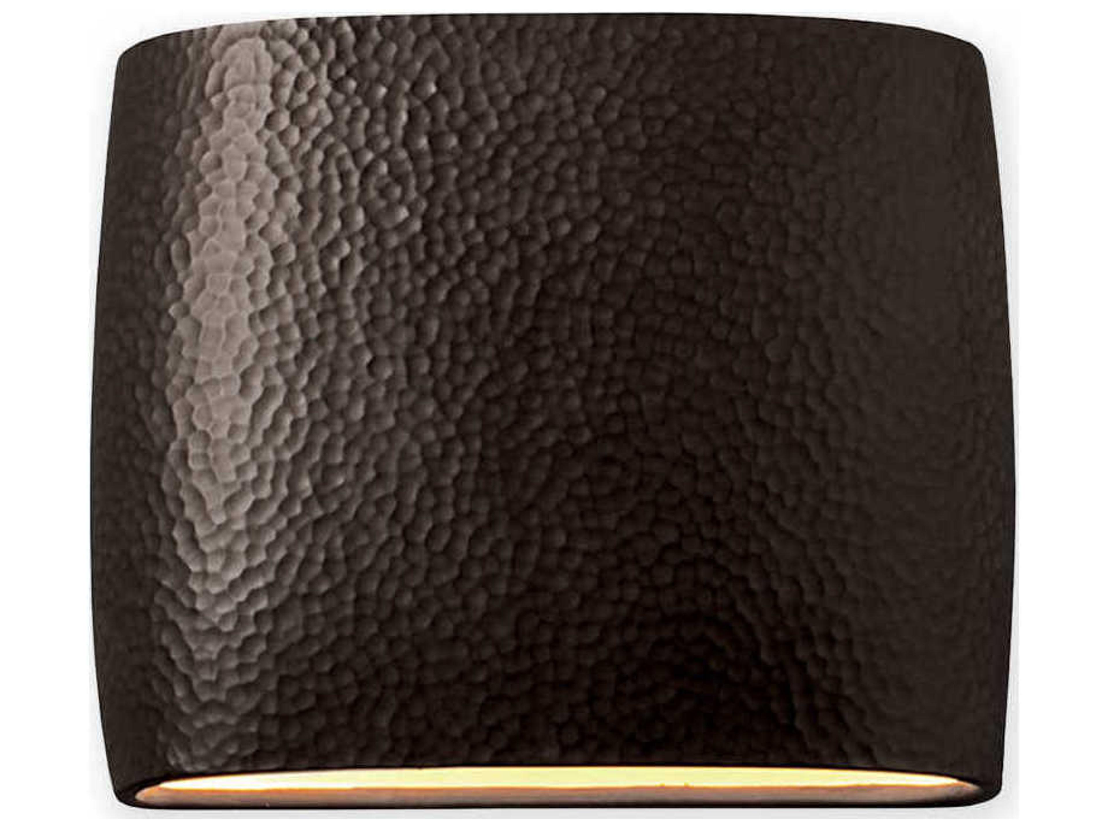 Justice Design Group Ambiance 2-Light White Wall Sconce