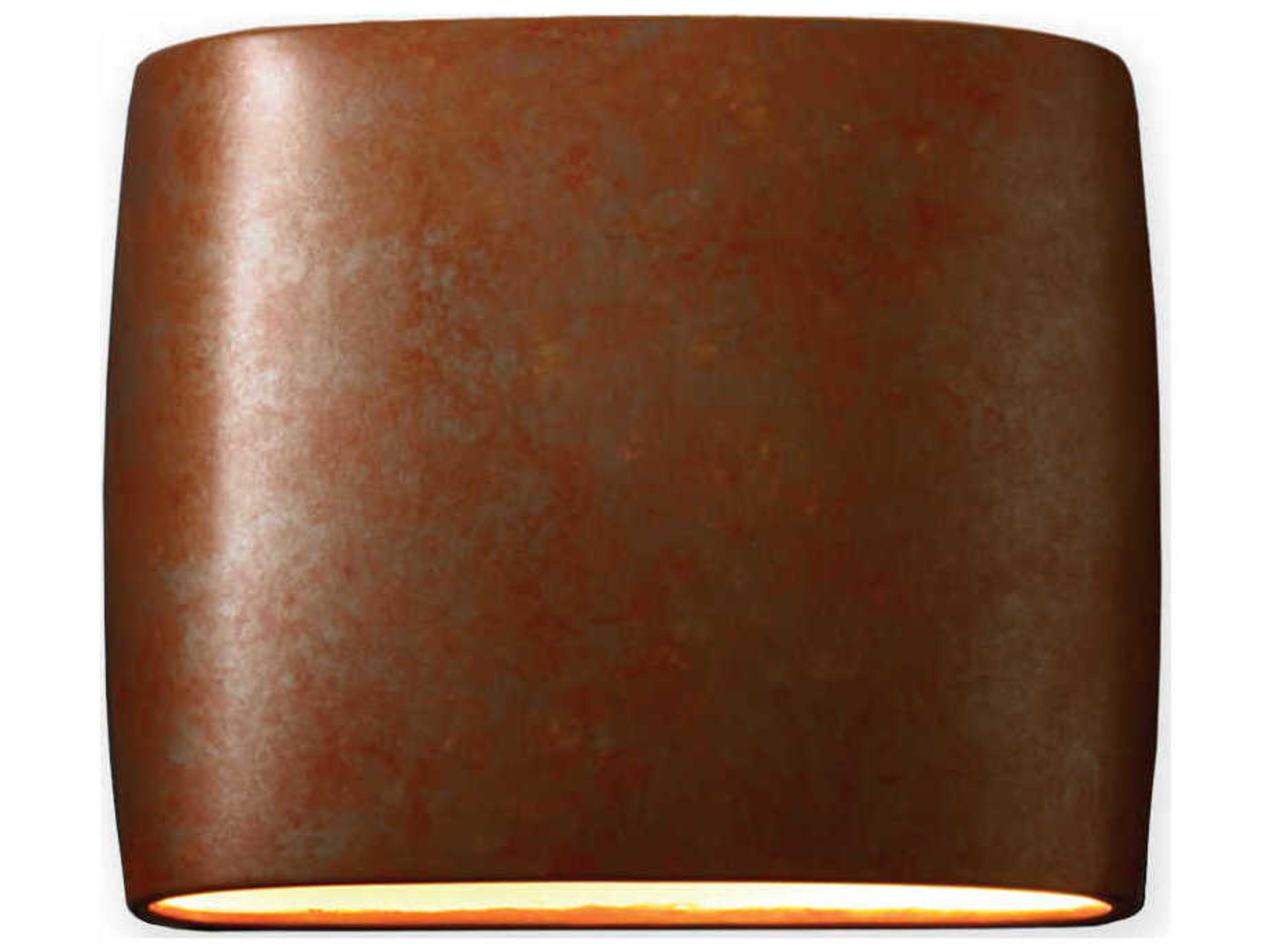 Justice Design Group Ambiance 2-Light White Wall Sconce