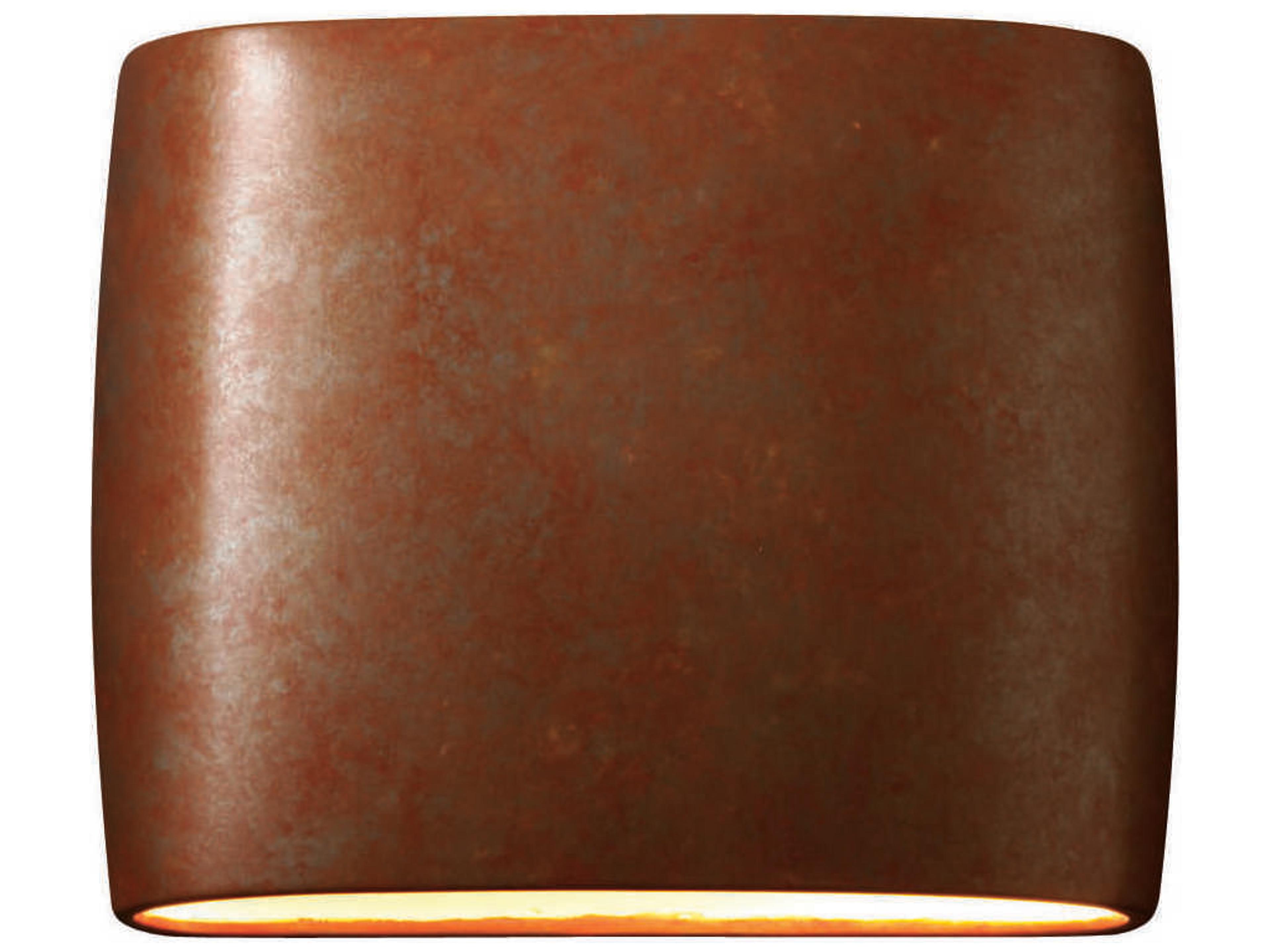 Justice Design Group Ambiance 2-Light White Wall Sconce