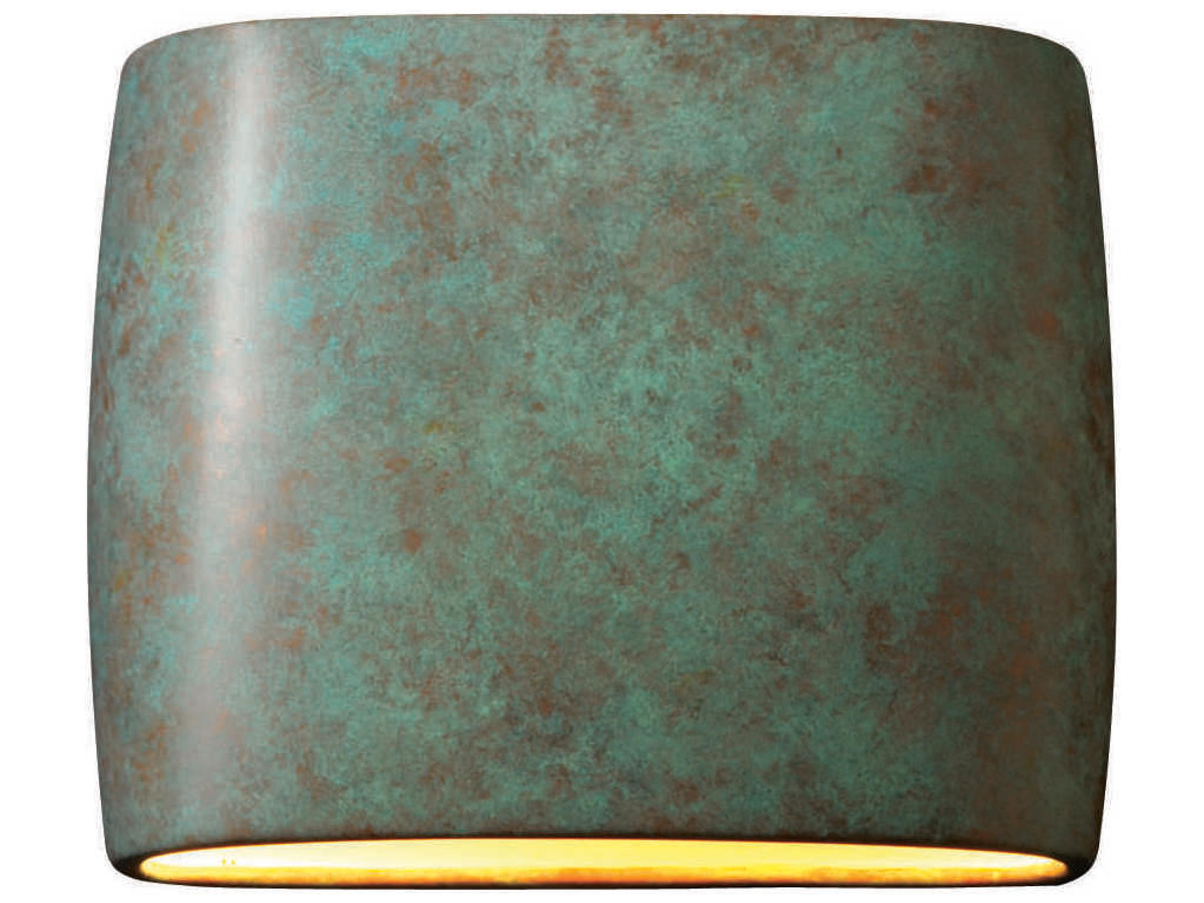 Justice Design Group Ambiance 2-Light White Wall Sconce