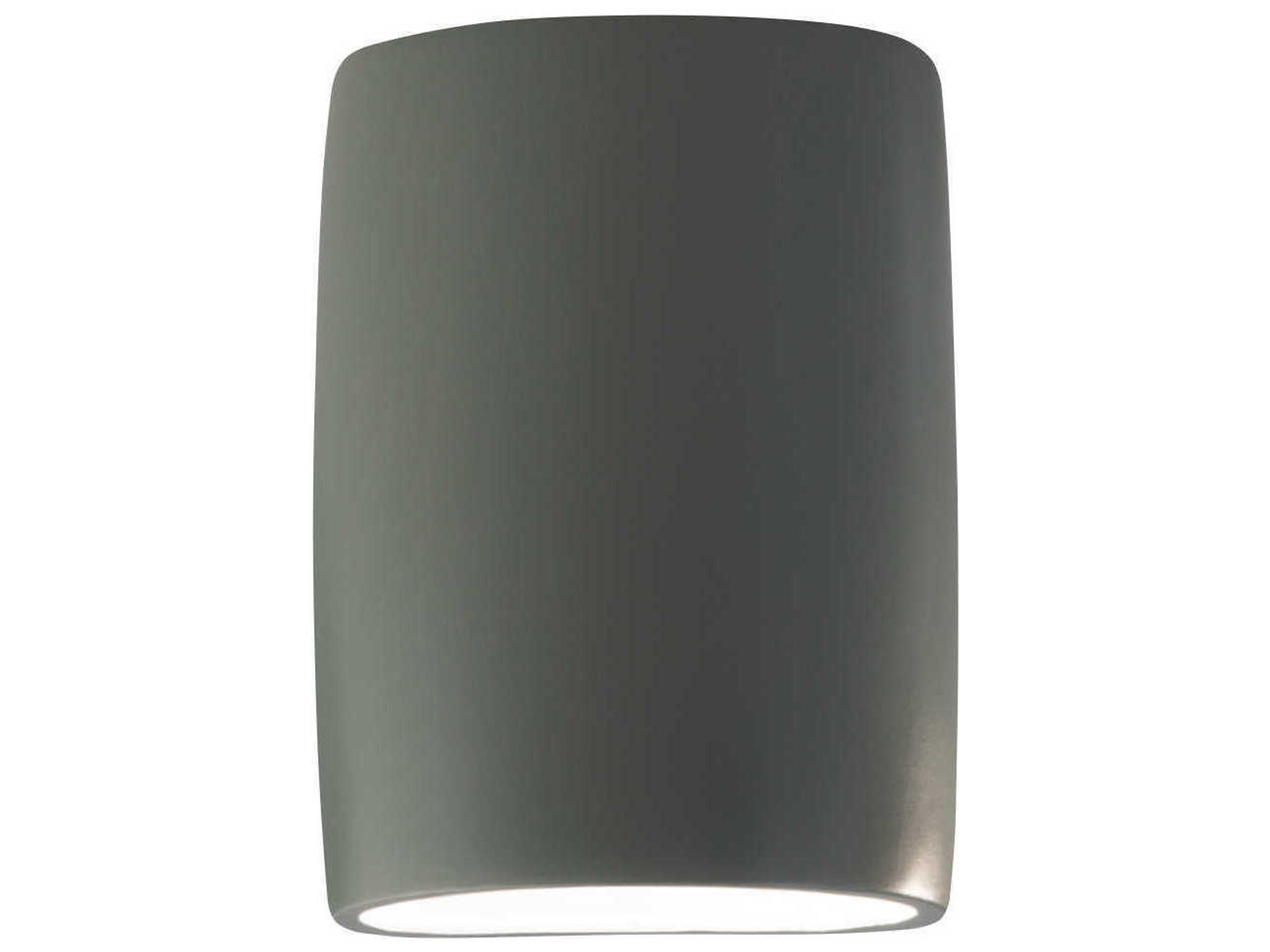 Justice Design Group Ambiance 2-Light Gray Wall Sconce