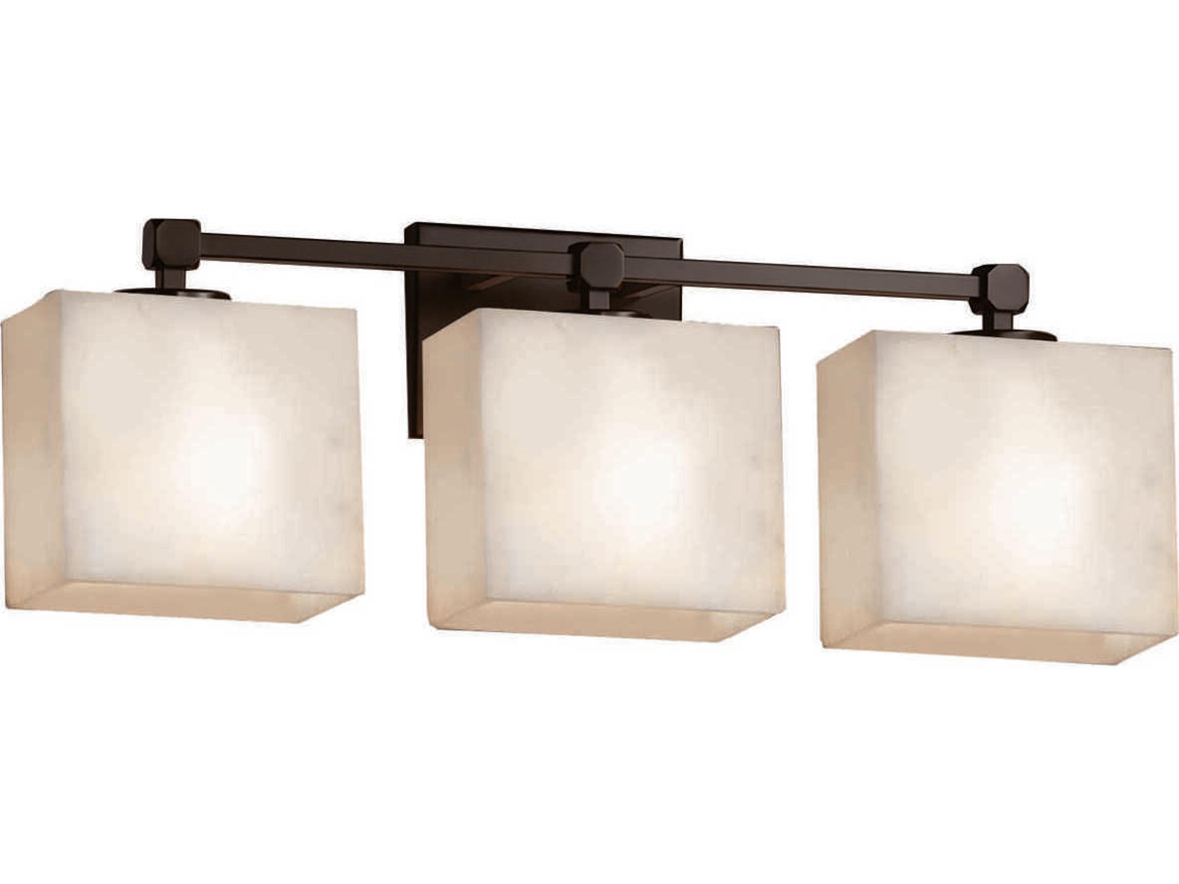 Clouds 3-Light Bronze Vanity Light