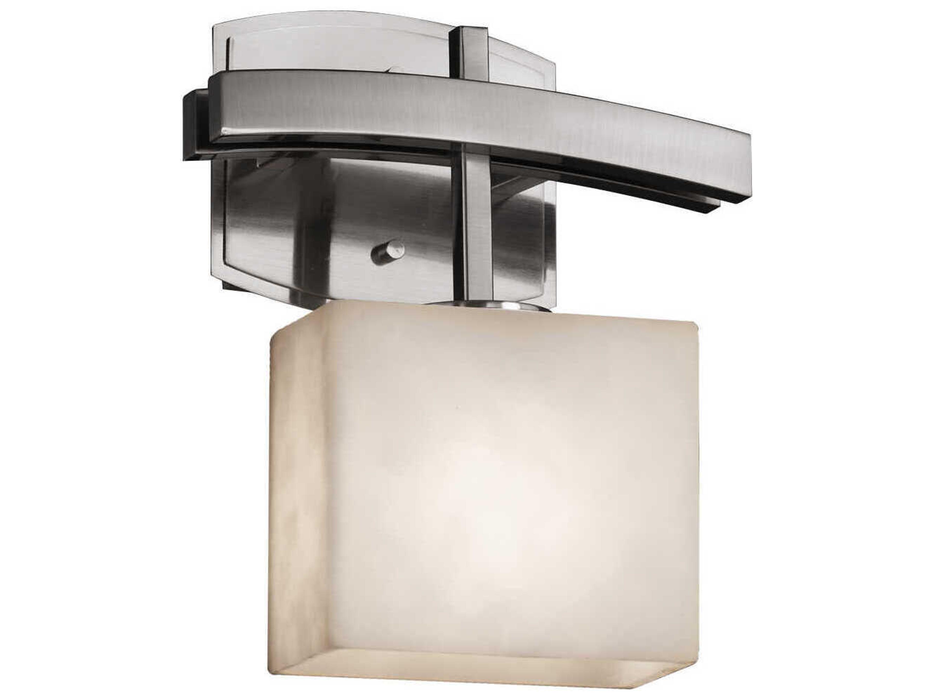 Justice Design Group Clouds 1-Light Chrome Wall Sconce