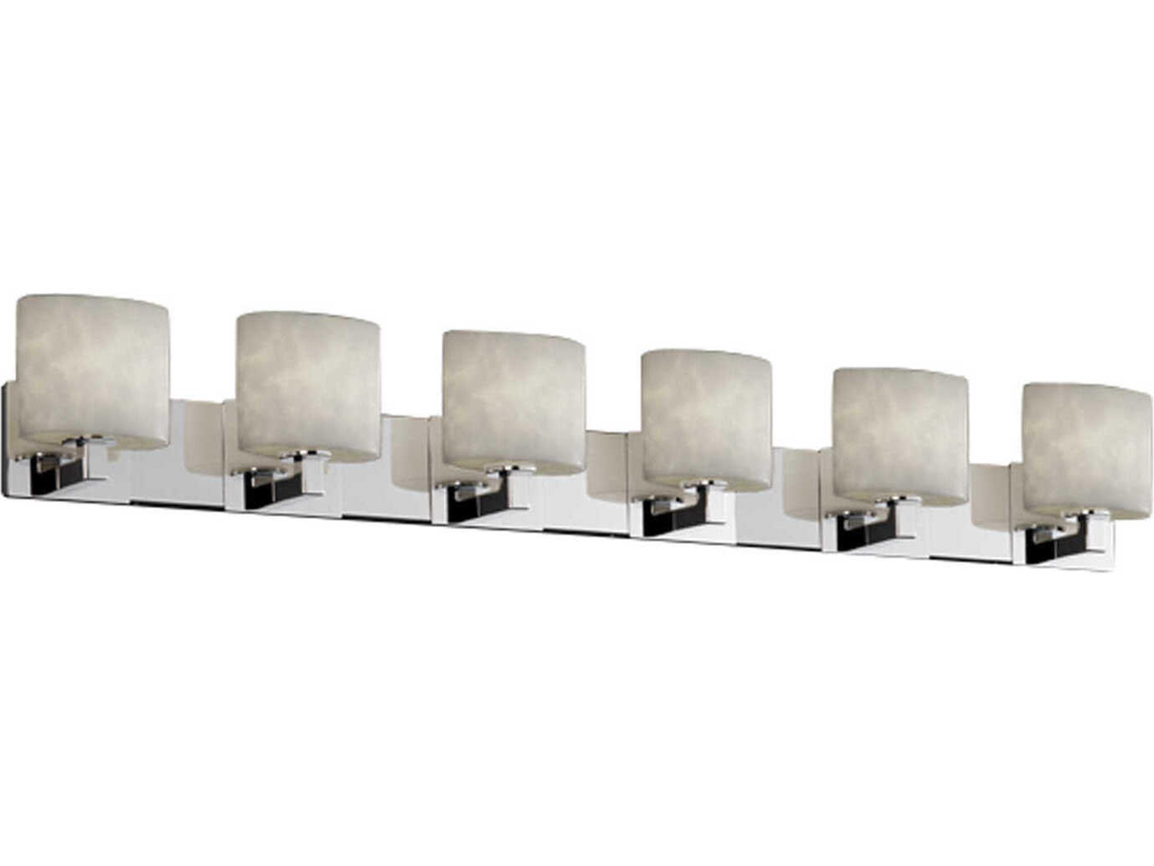 Clouds 6-Light Chrome Vanity Light