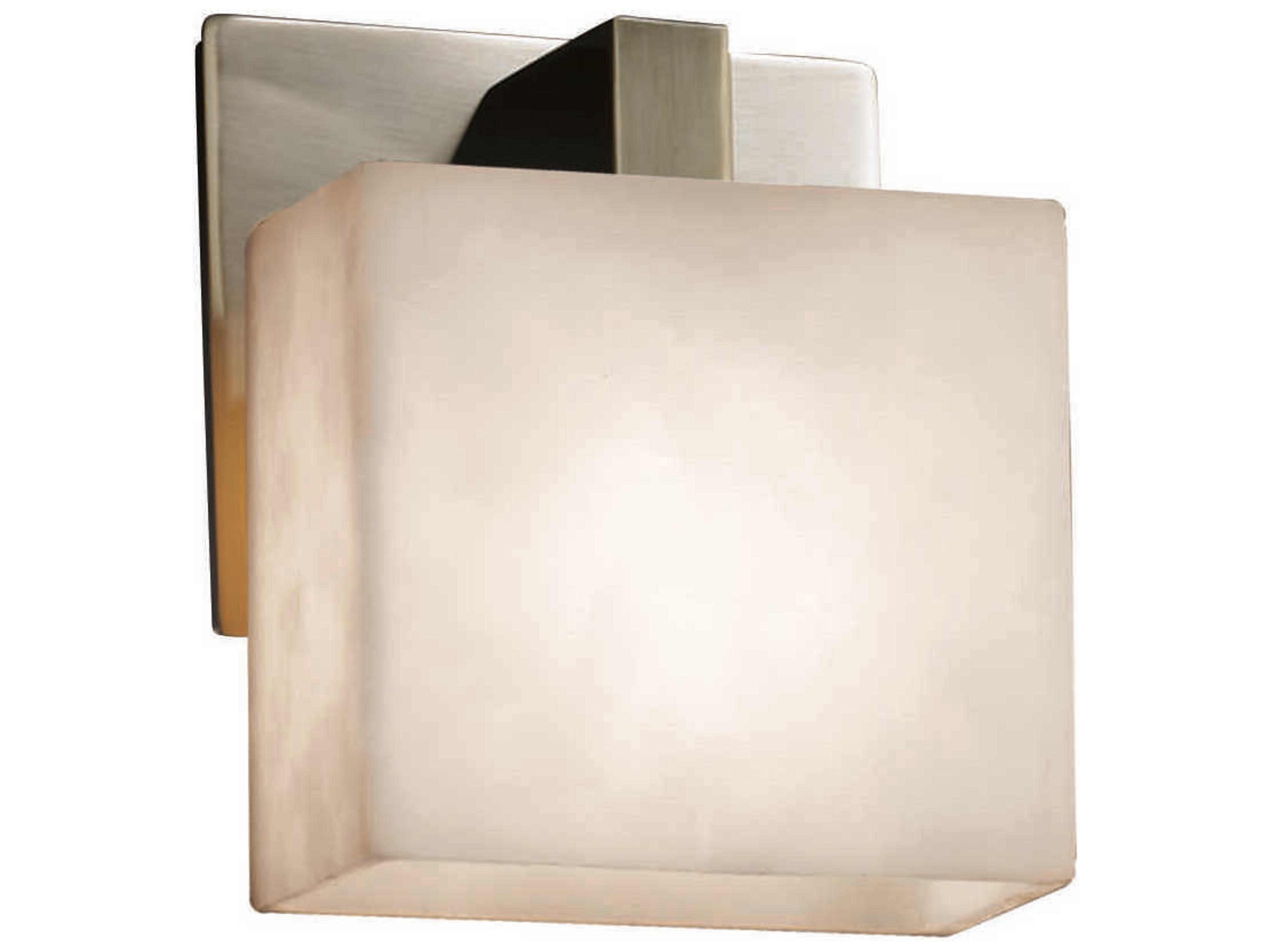 Justice Design Group Clouds 1-Light Bronze Wall Sconce