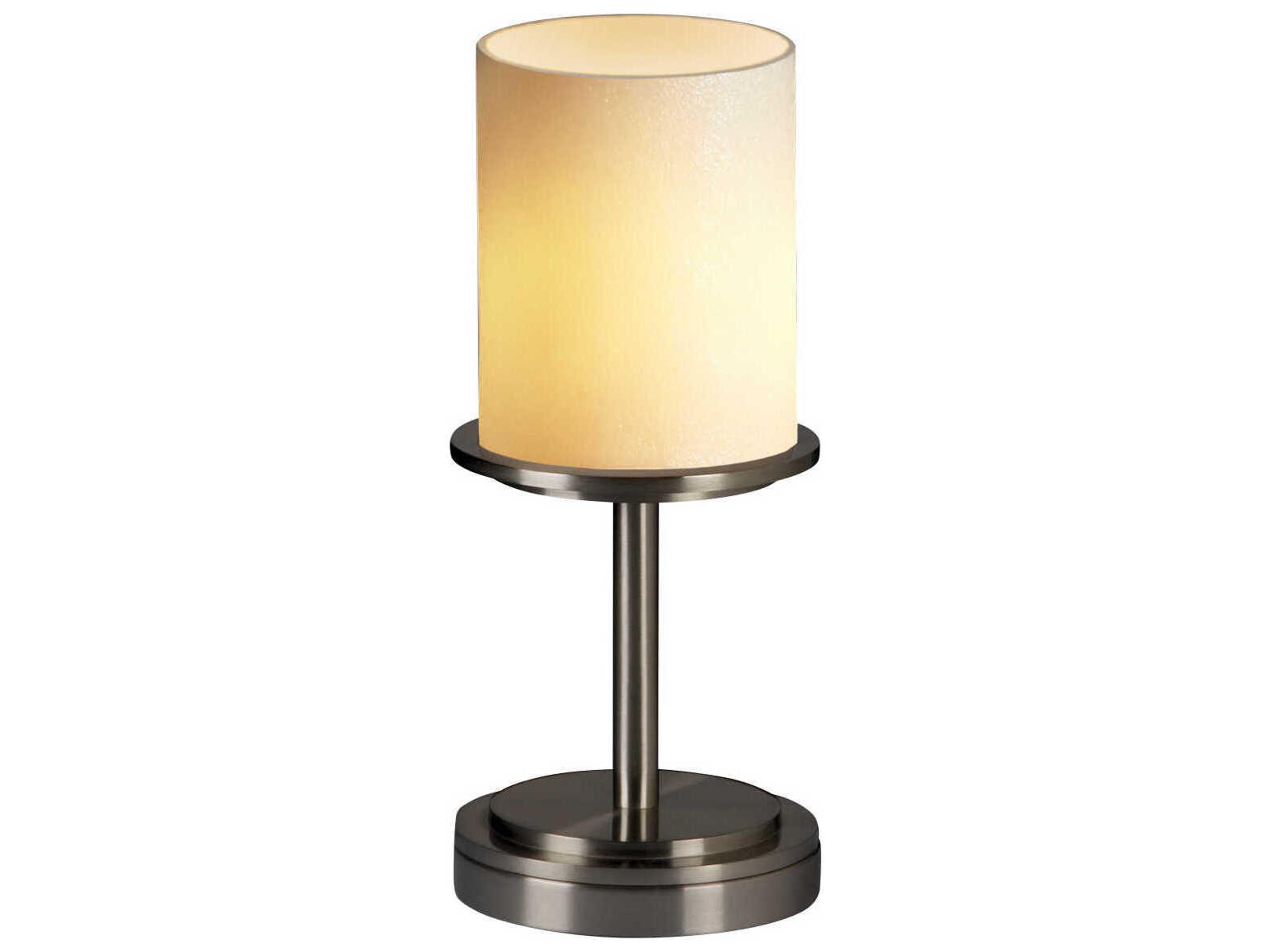 Justice Design Group Candlearia Dakota Black Table Lamp