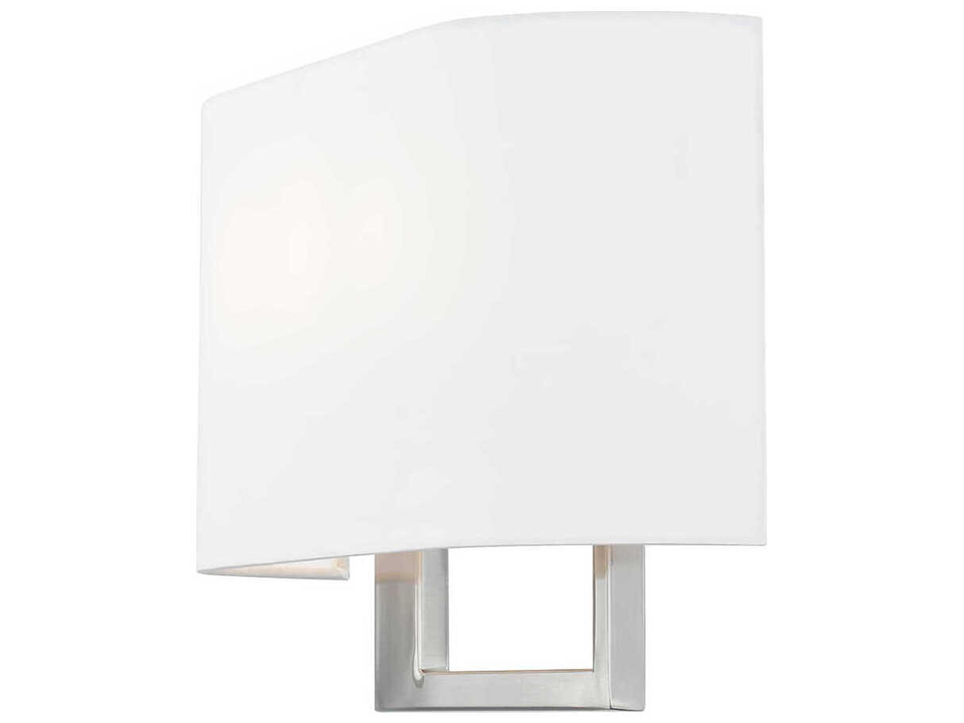 Justice Design Group Textile Callie 3-Light Brushed Nickel Wall Sconce