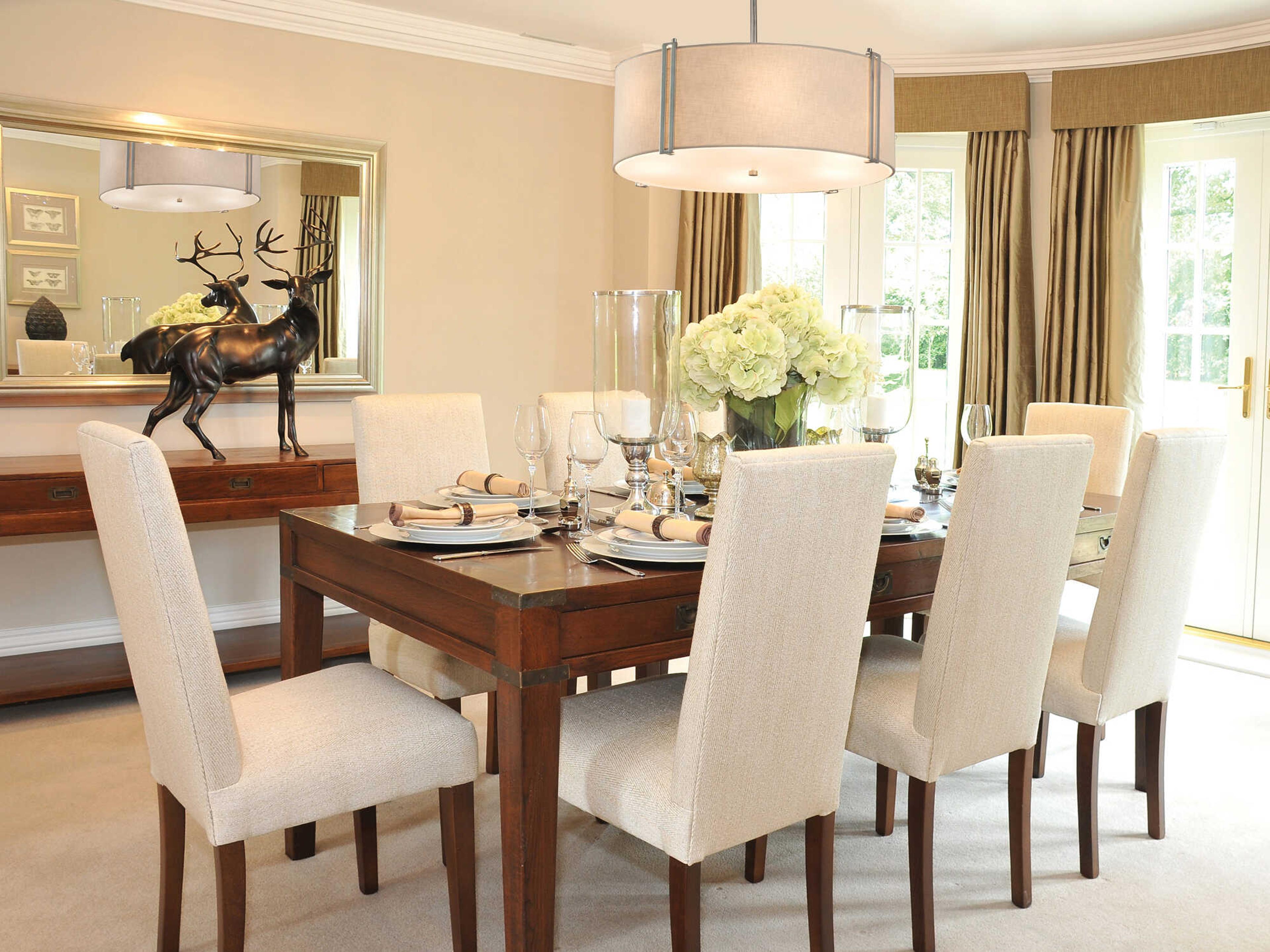 Justice Design Group Textile Bronze Drum Pendant