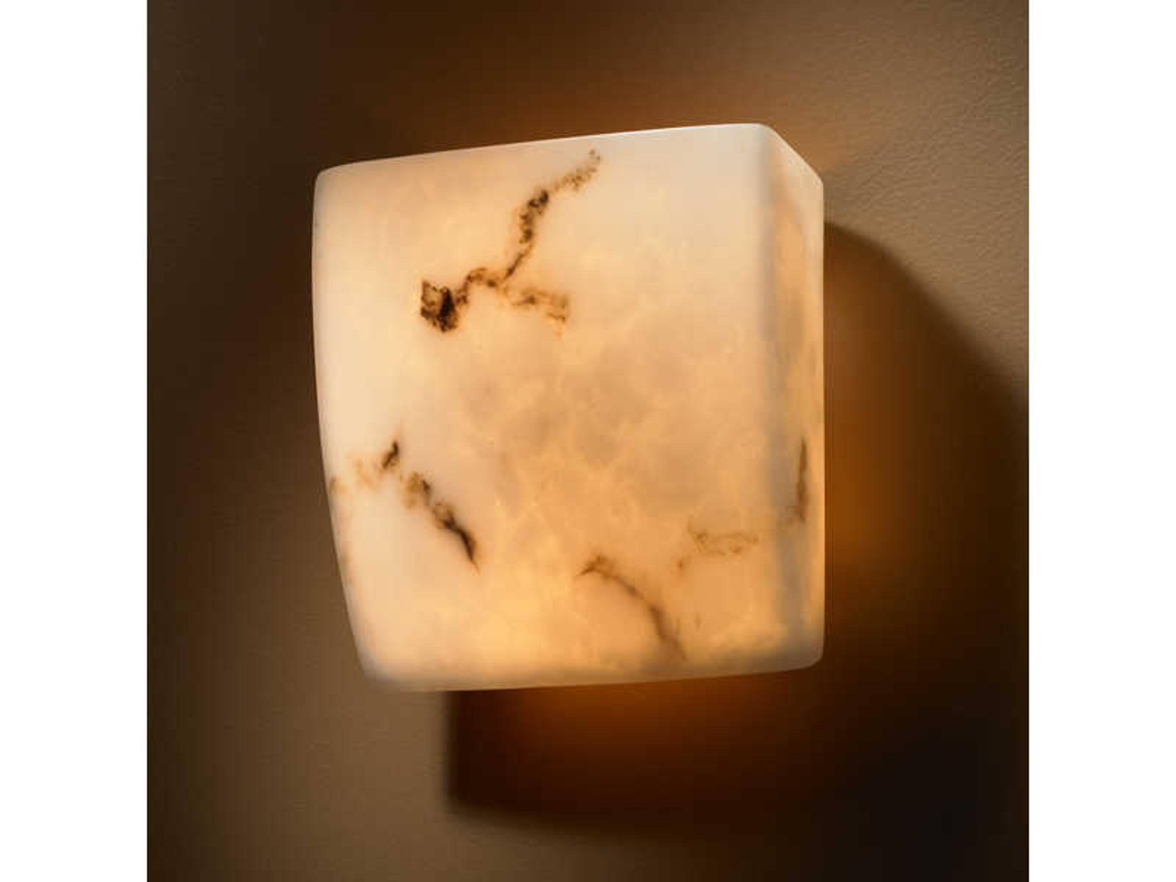 Justice Design Group Lumenaria Off White Wall Sconce