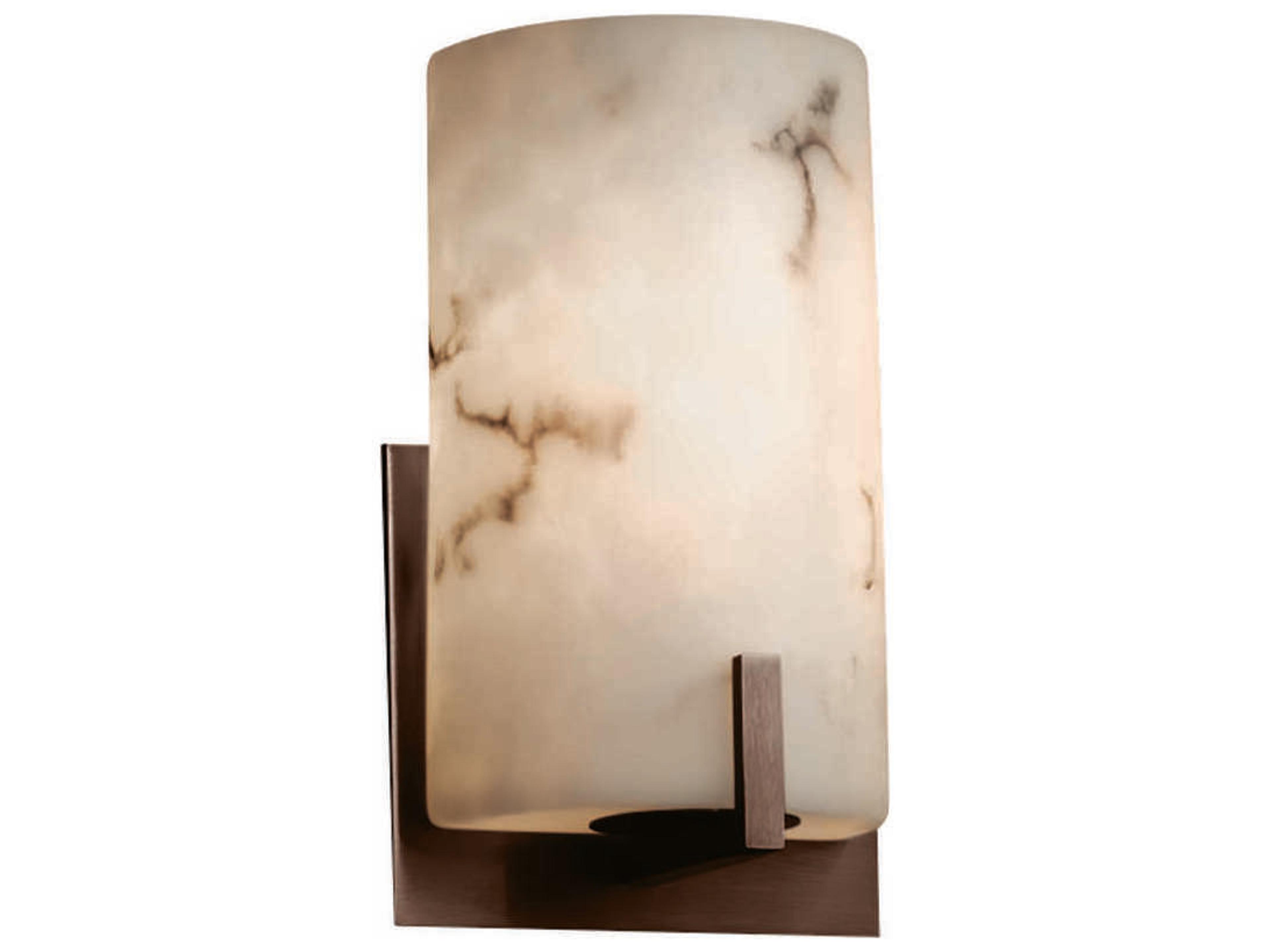 Justice Design Group Lumenaria Nickel Wall Sconce