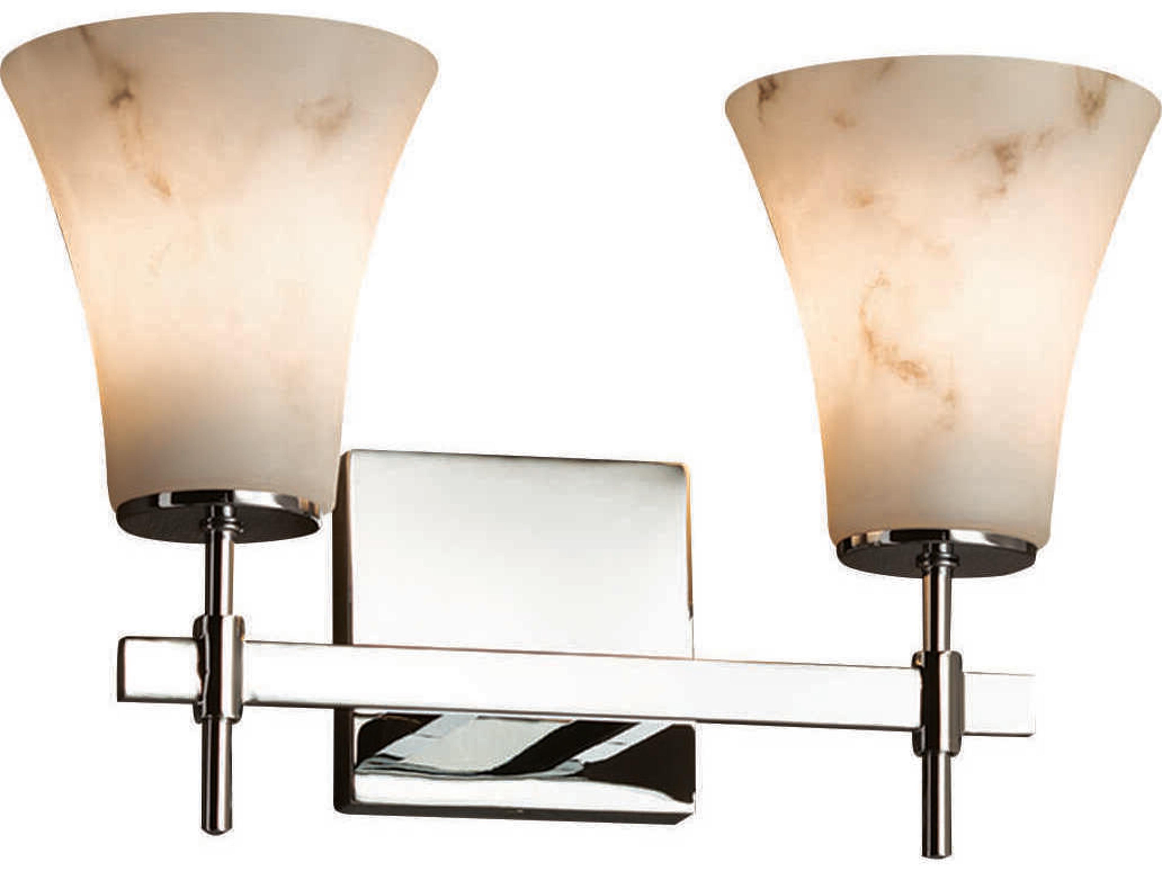 Lumenaria 2-Light Chrome Vanity Light