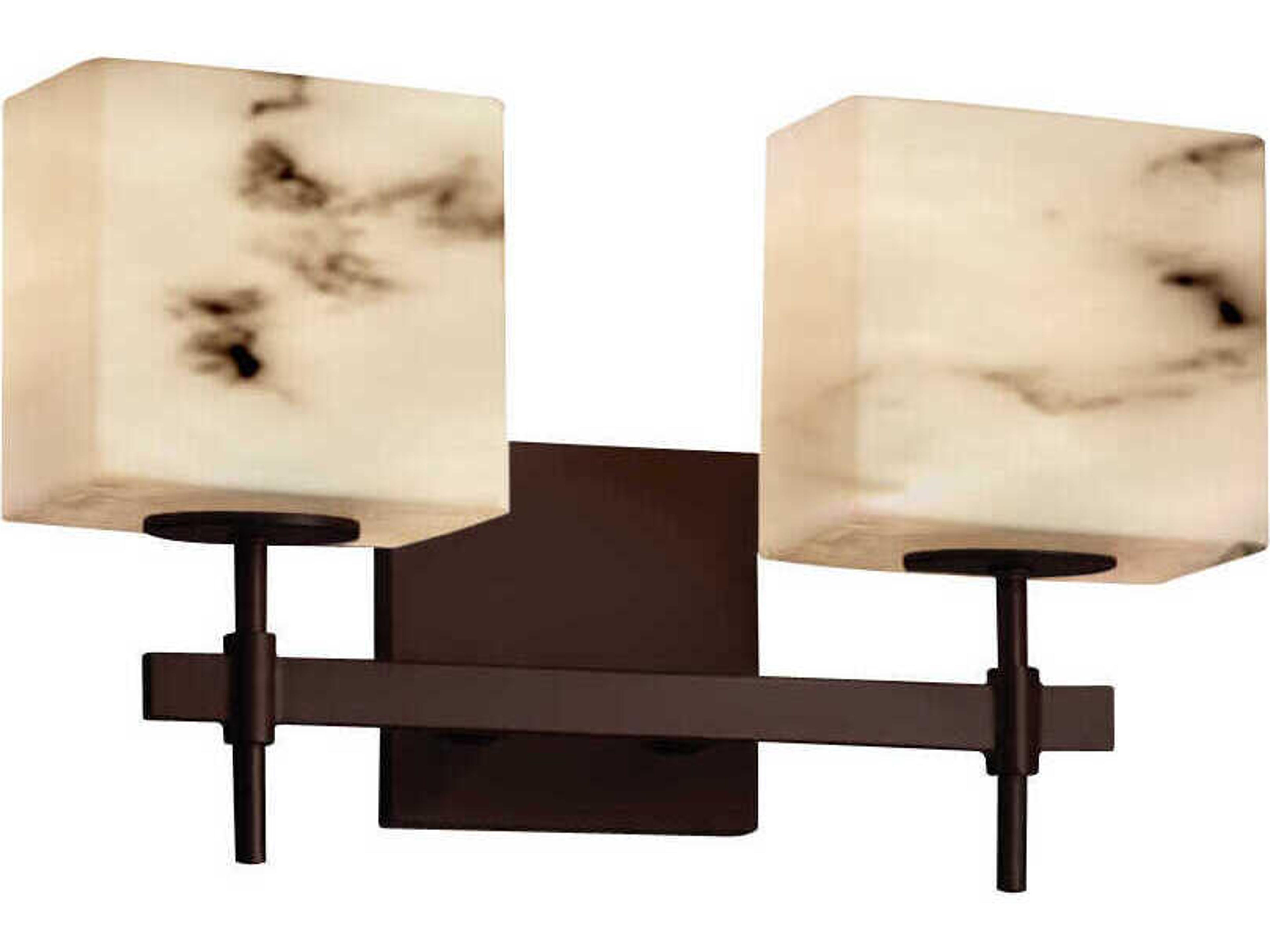 Justice Design Group Lumenaria 2-Light Chrome Vanity Light