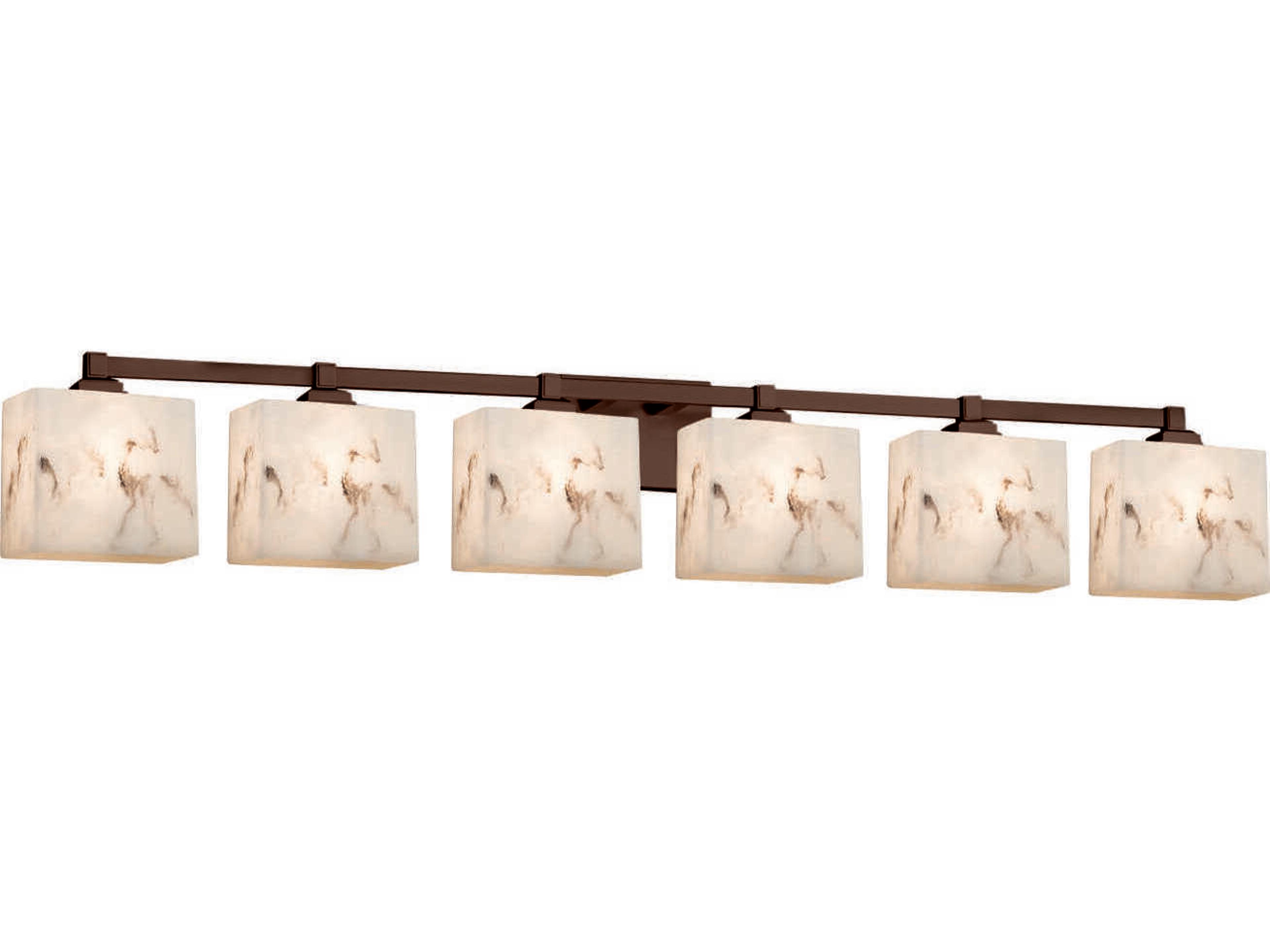 Justice Design Group Lumenaria 6-Light Nickel Vanity Light