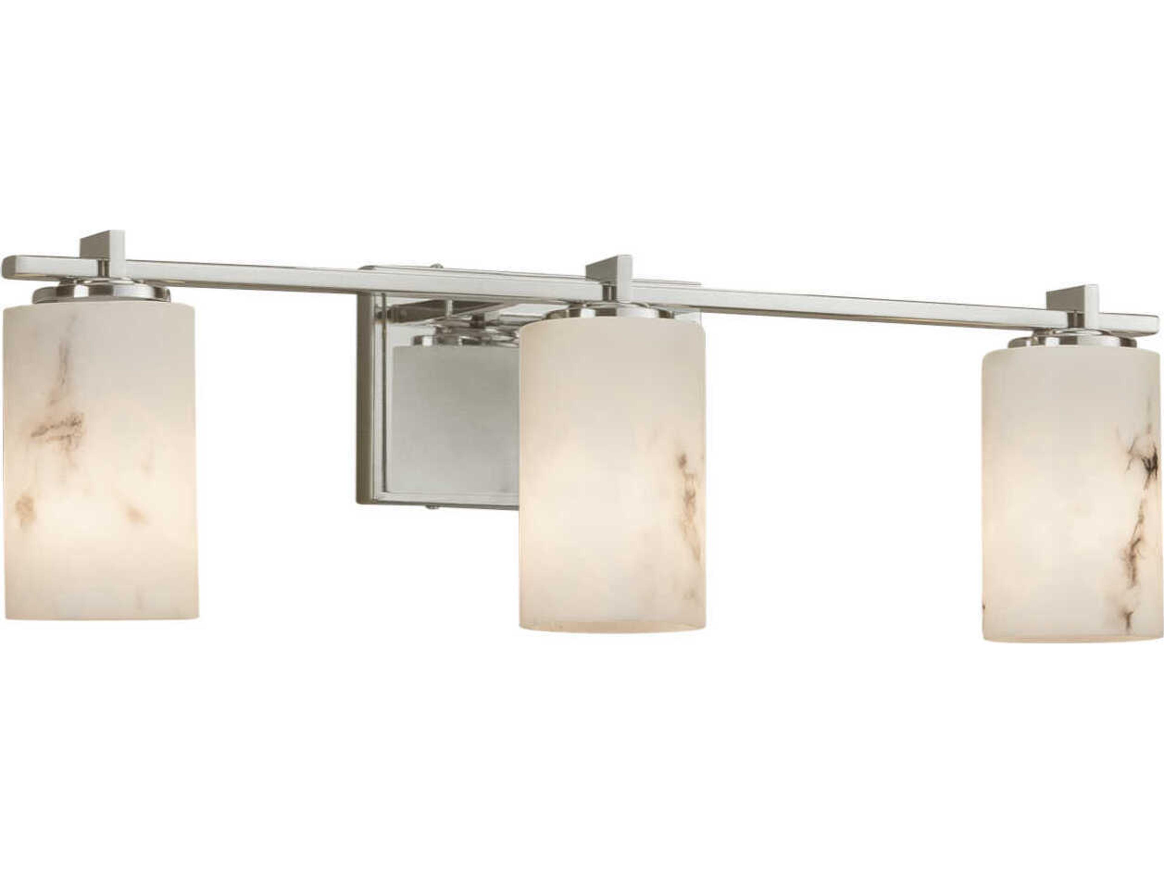 Justice Design Group Lumenaria 3-Light Bronze Vanity Light