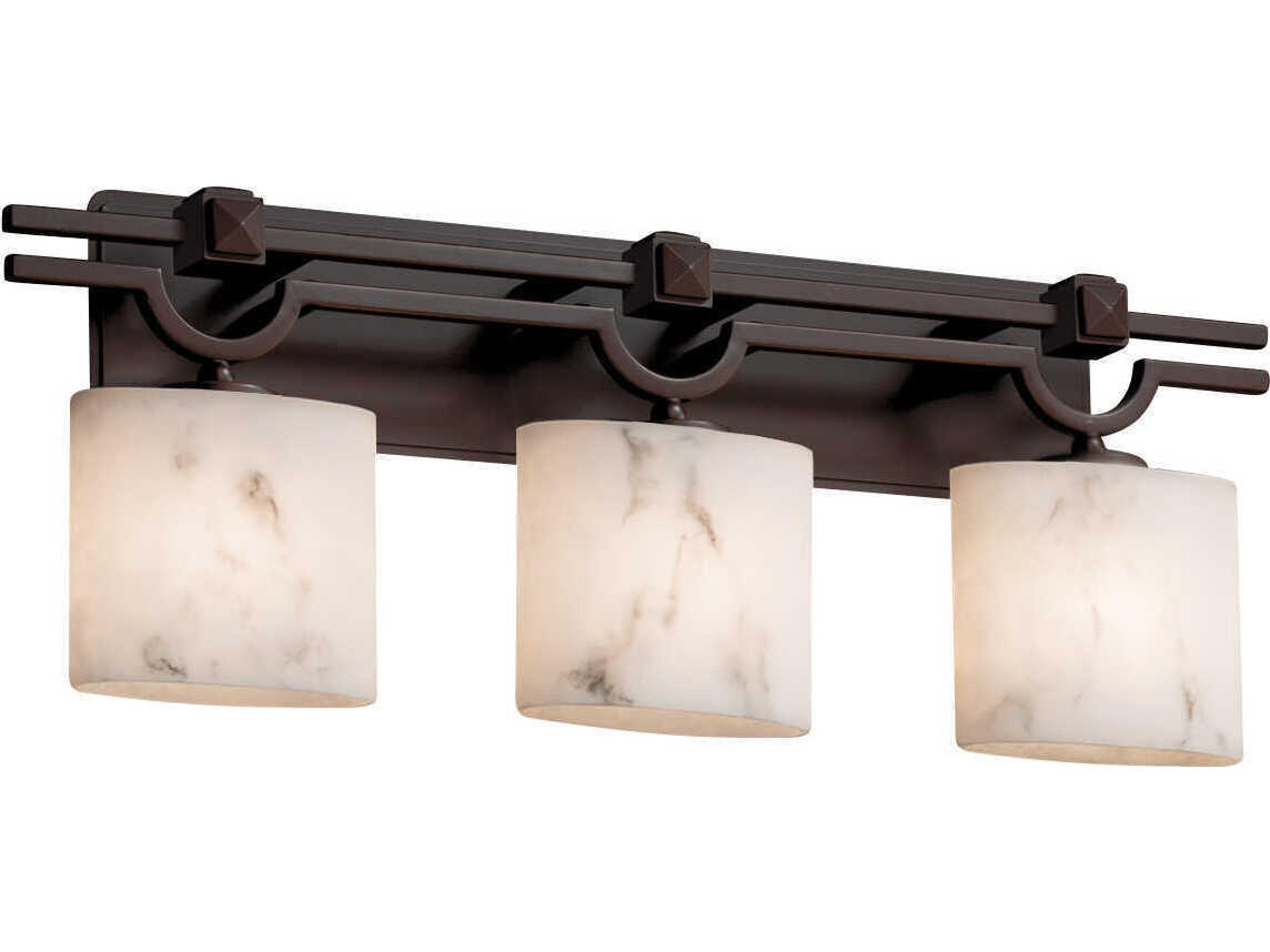 Lumenaria 3-Light Bronze Vanity Light