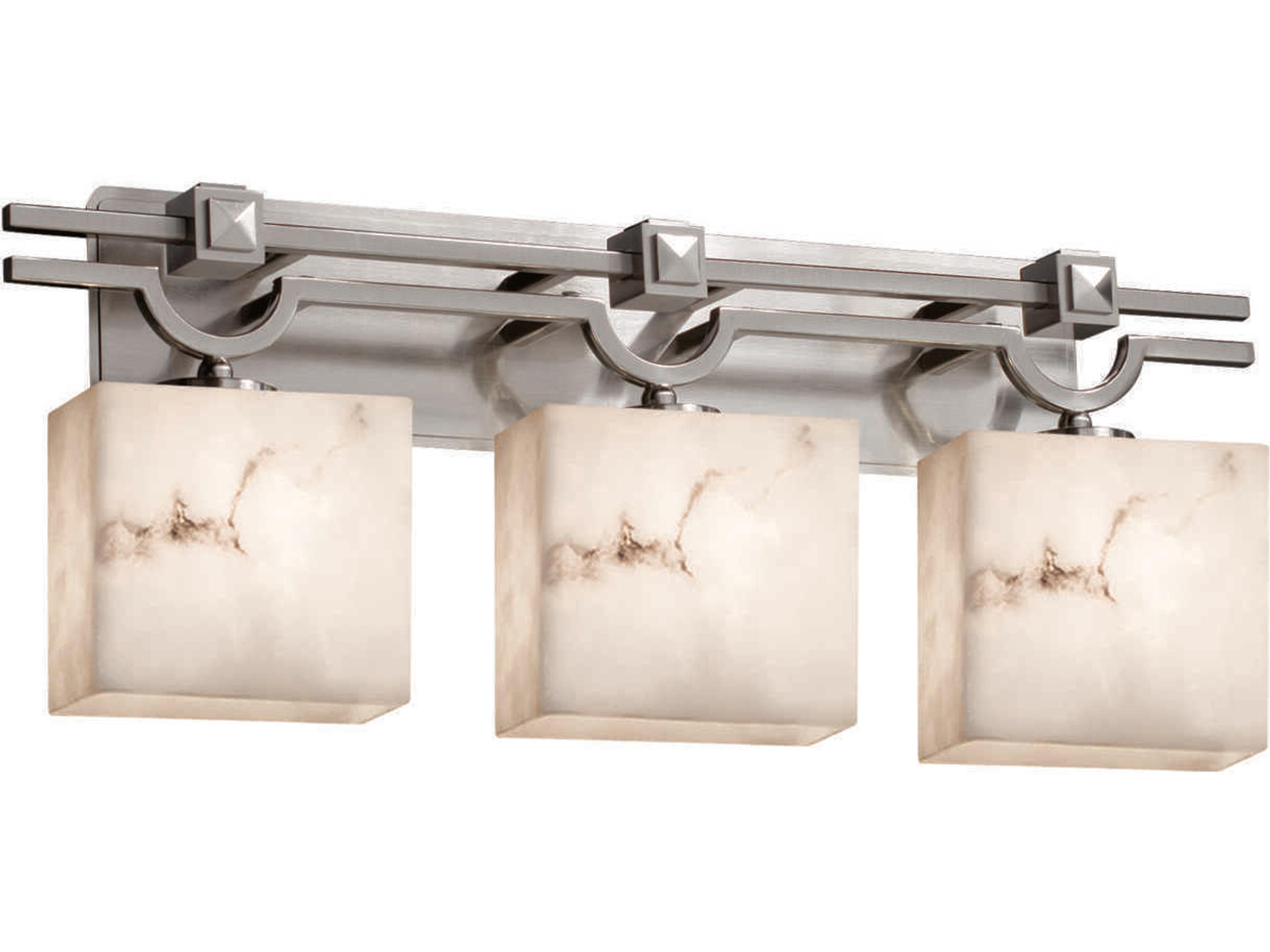 Justice Design Group Lumenaria 3-Light Bronze Vanity Light