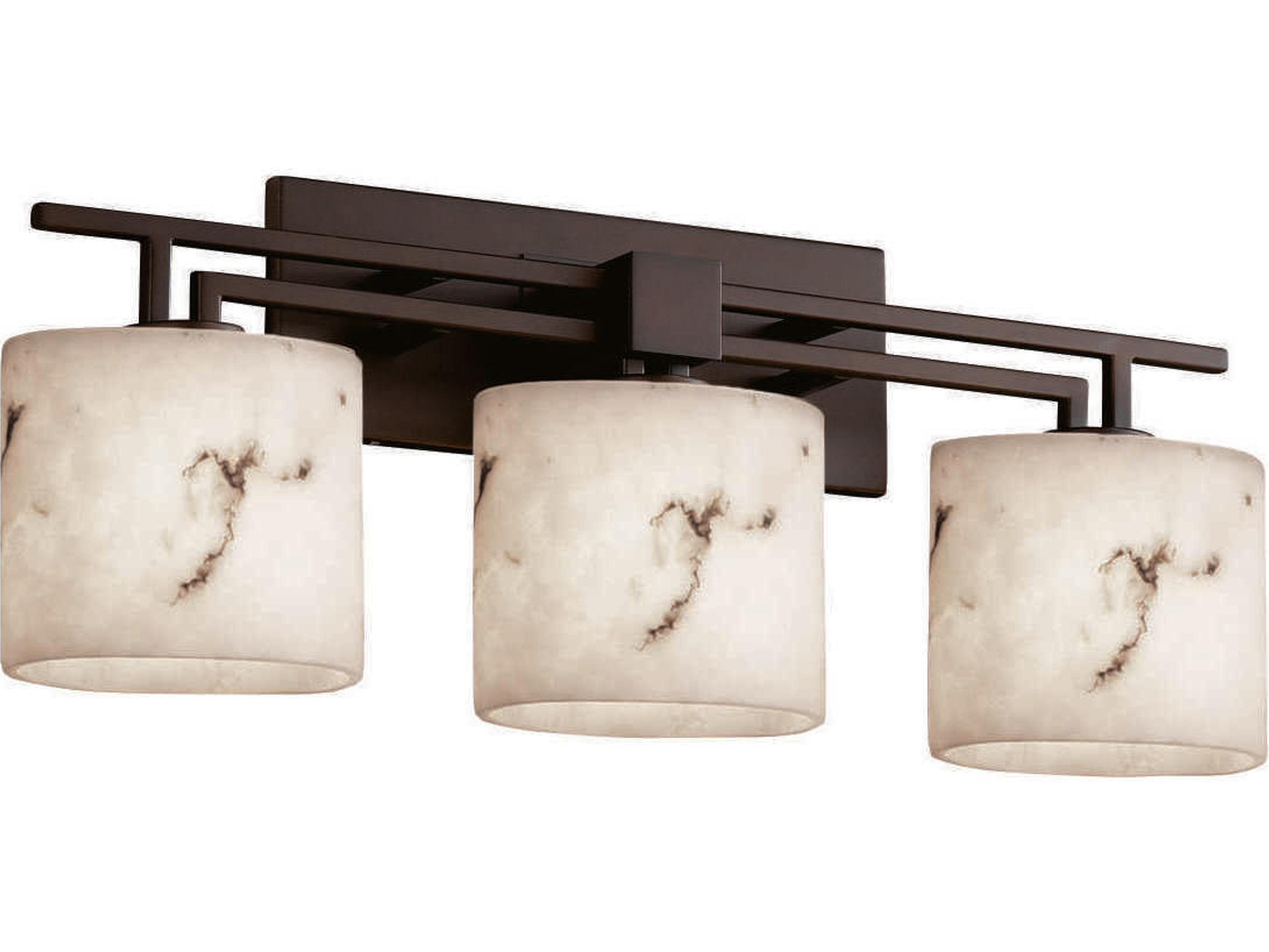 Justice Design Group Lumenaria 3-Light Chrome Vanity Light